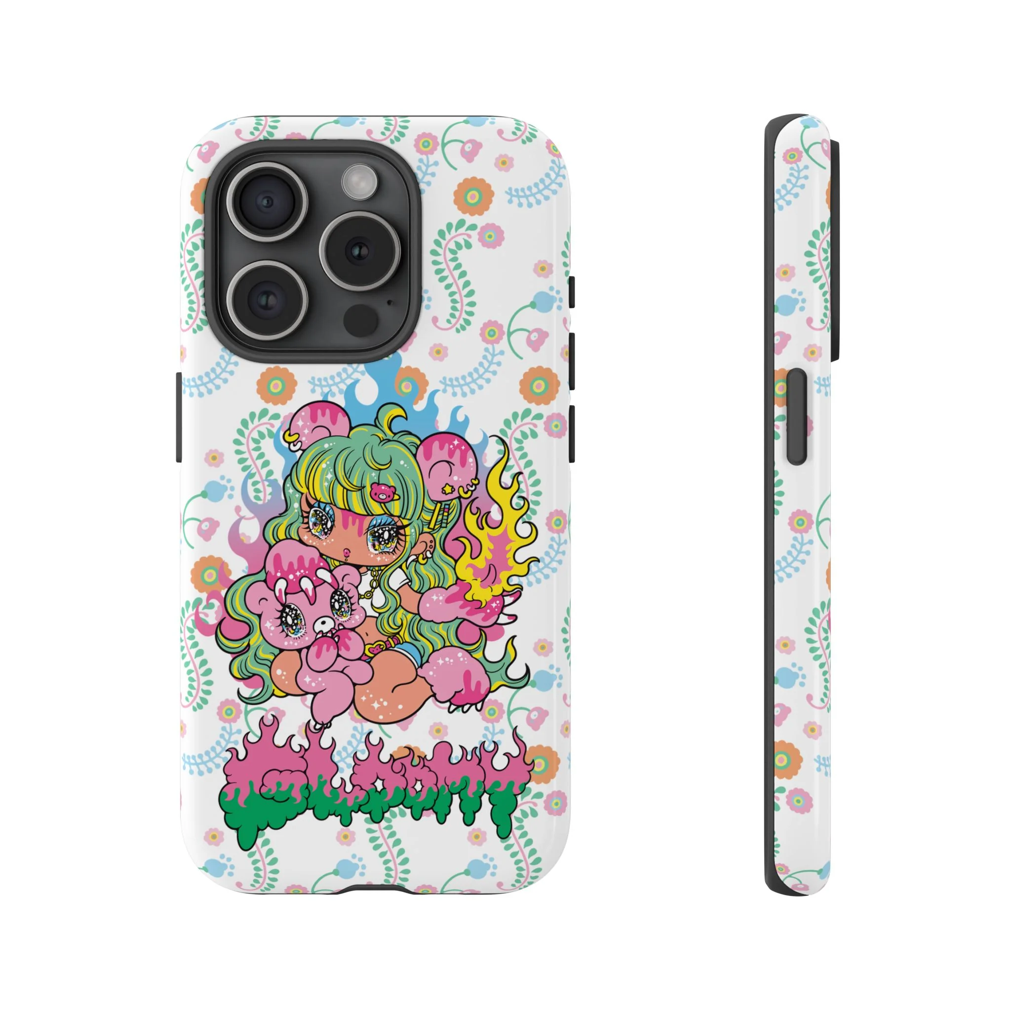 YURIE SEKIYA X GLOOMY BEAR ⭐️ FIRE GIRL PHONE CASE - Image 49