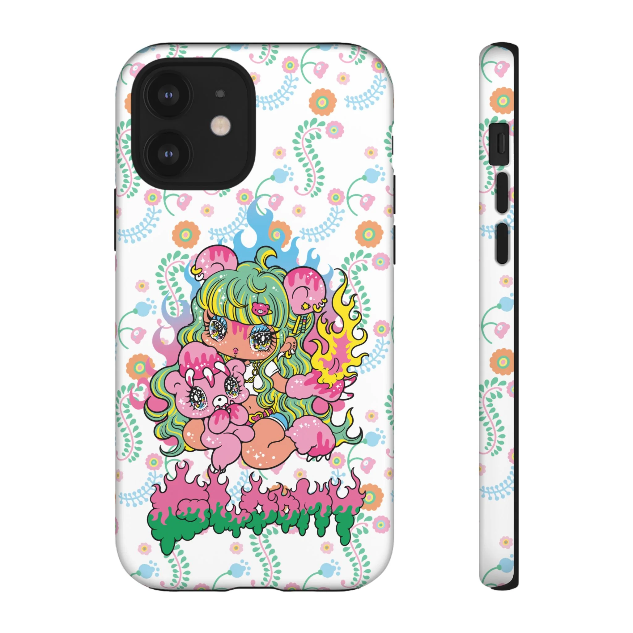 YURIE SEKIYA X GLOOMY BEAR ⭐️ FIRE GIRL PHONE CASE - Image 5