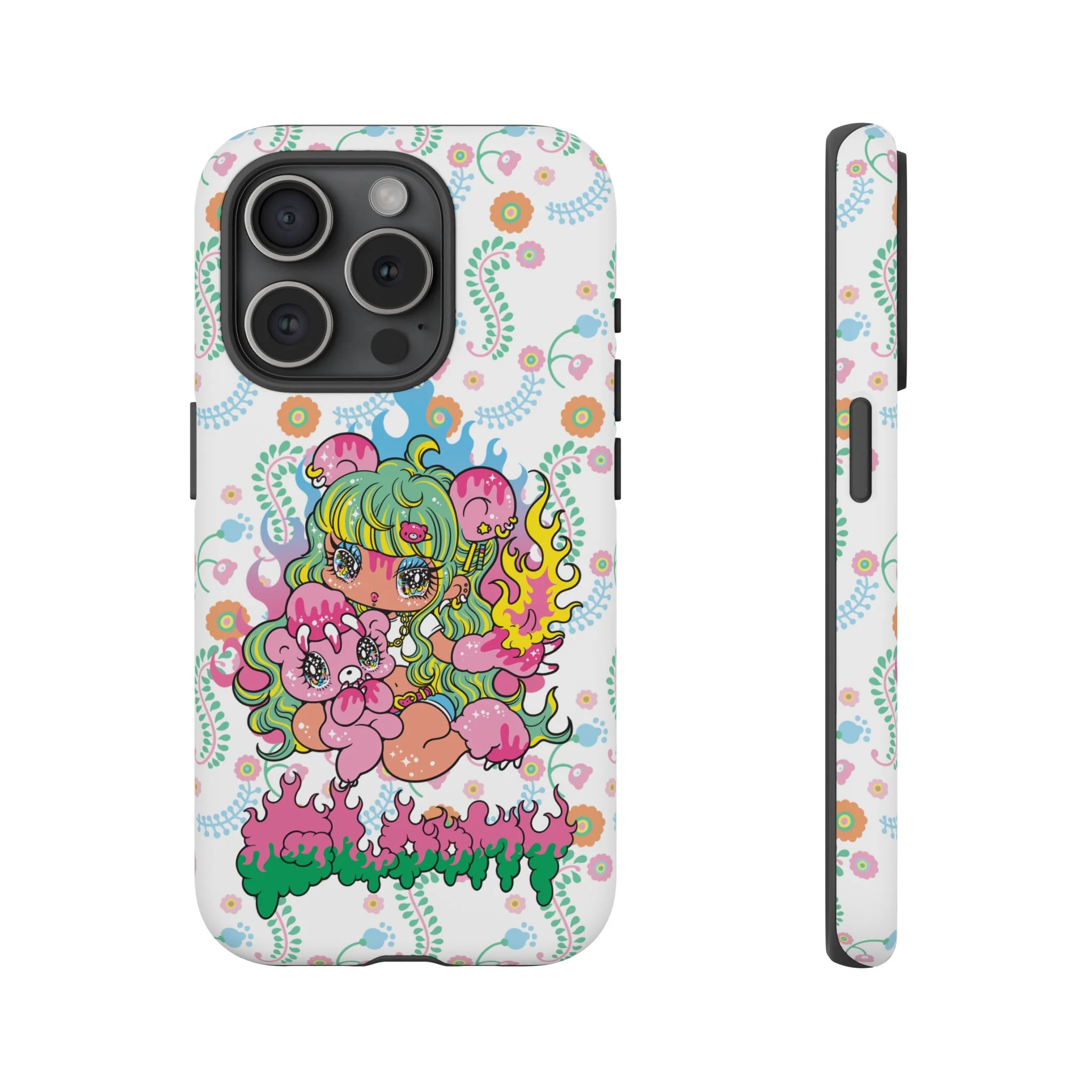 YURIE SEKIYA X GLOOMY BEAR ⭐️ FIRE GIRL PHONE CASE - Image 50