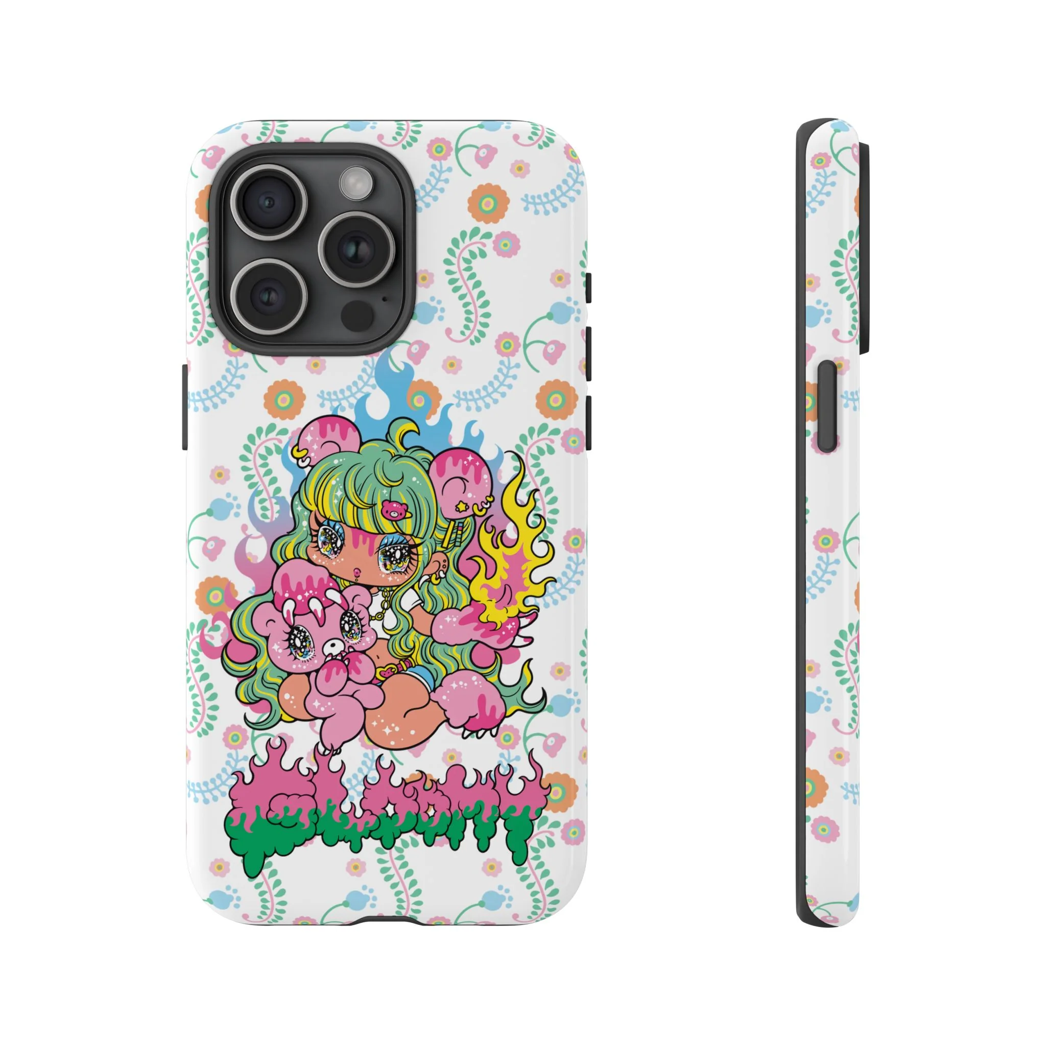 YURIE SEKIYA X GLOOMY BEAR ⭐️ FIRE GIRL PHONE CASE - Image 51