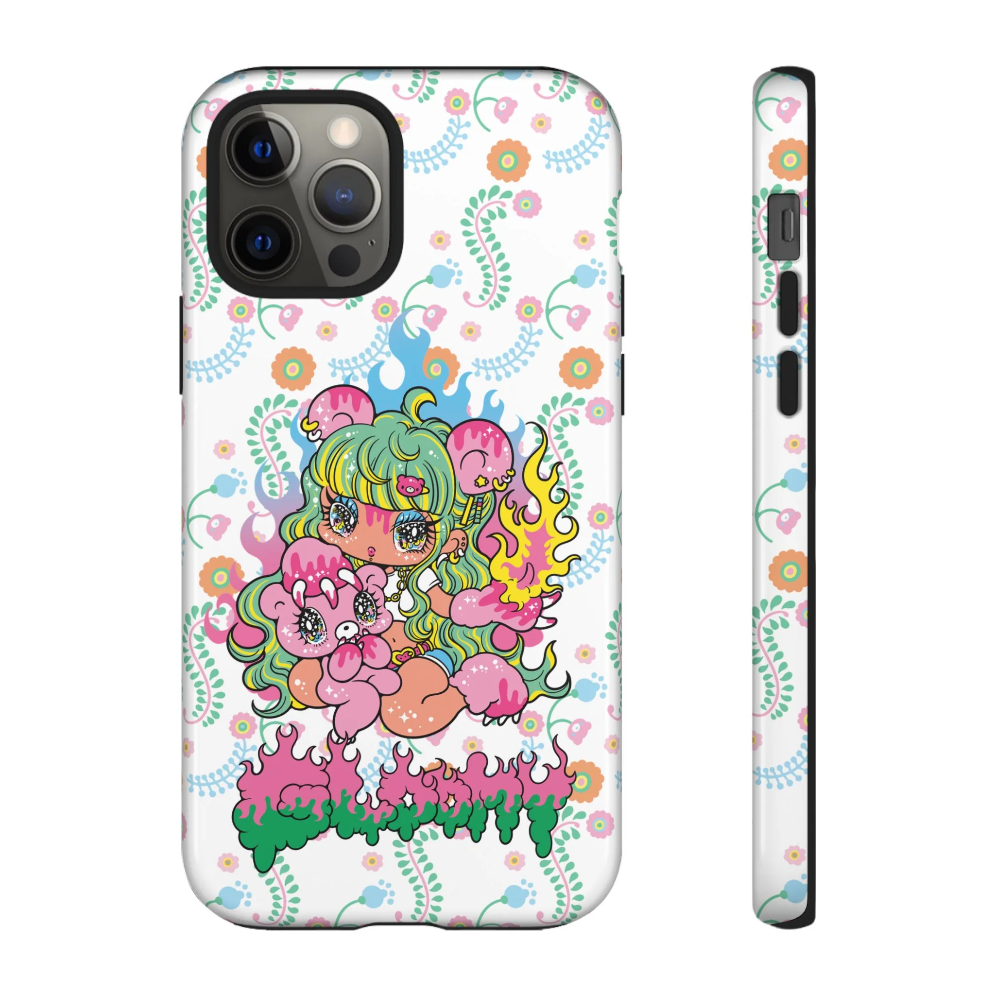 YURIE SEKIYA X GLOOMY BEAR ⭐️ FIRE GIRL PHONE CASE - Image 6