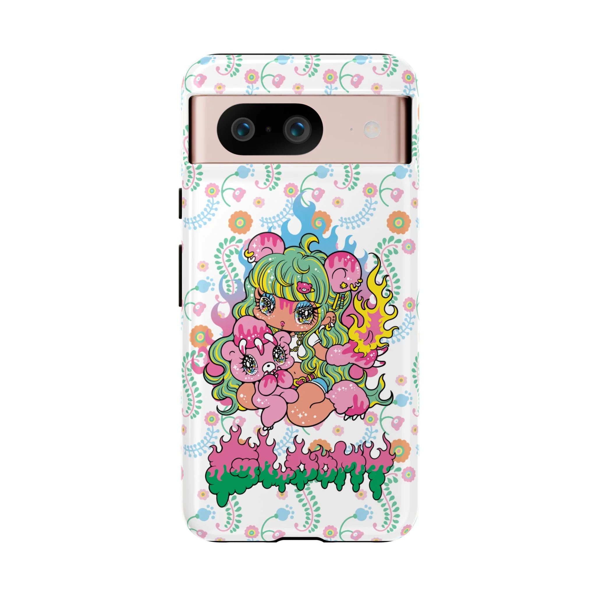 YURIE SEKIYA X GLOOMY BEAR ⭐️ FIRE GIRL PHONE CASE - Image 61