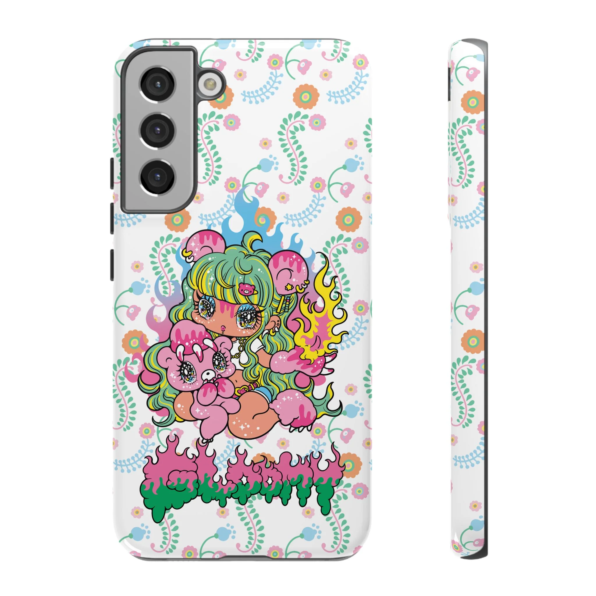 YURIE SEKIYA X GLOOMY BEAR ⭐️ FIRE GIRL PHONE CASE - Image 69