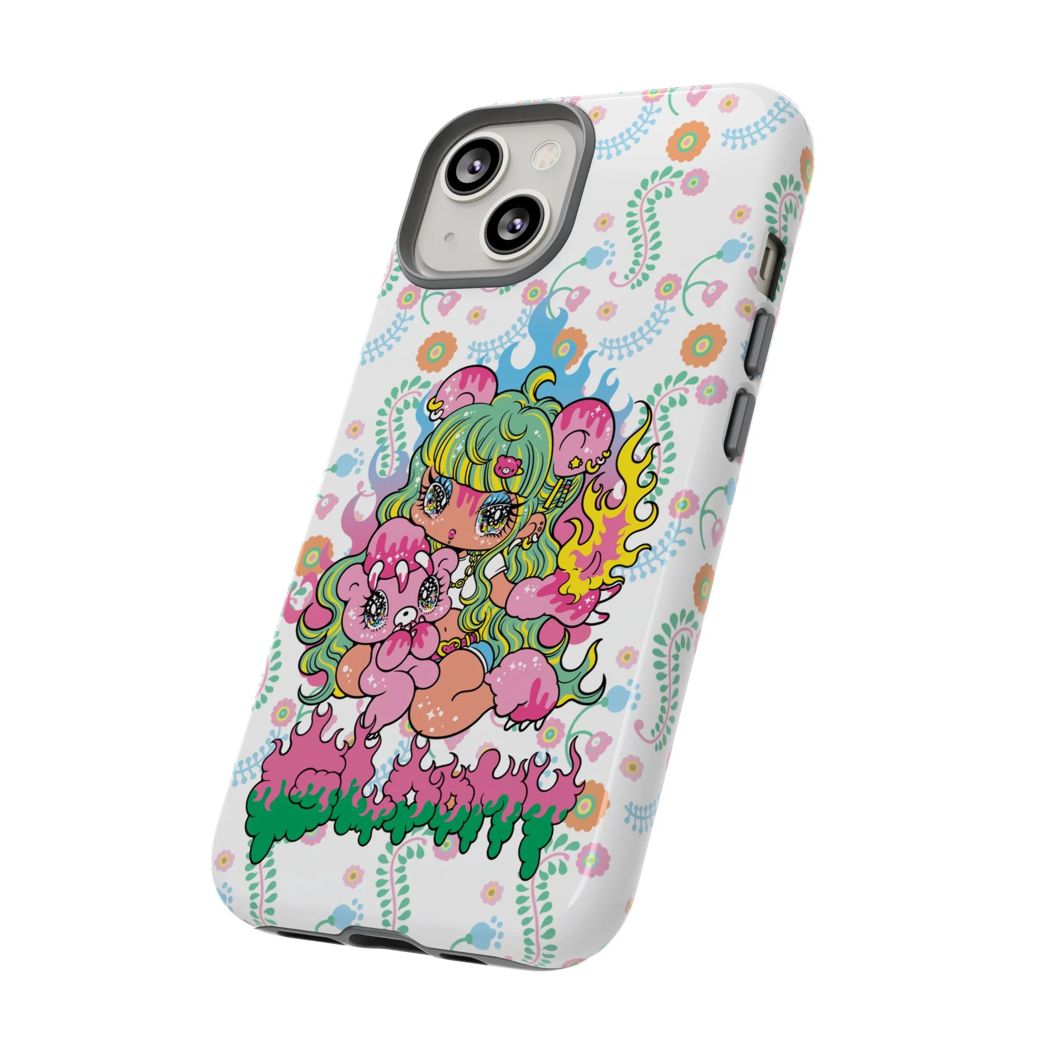 YURIE SEKIYA X GLOOMY BEAR ⭐️ FIRE GIRL PHONE CASE - Image 71