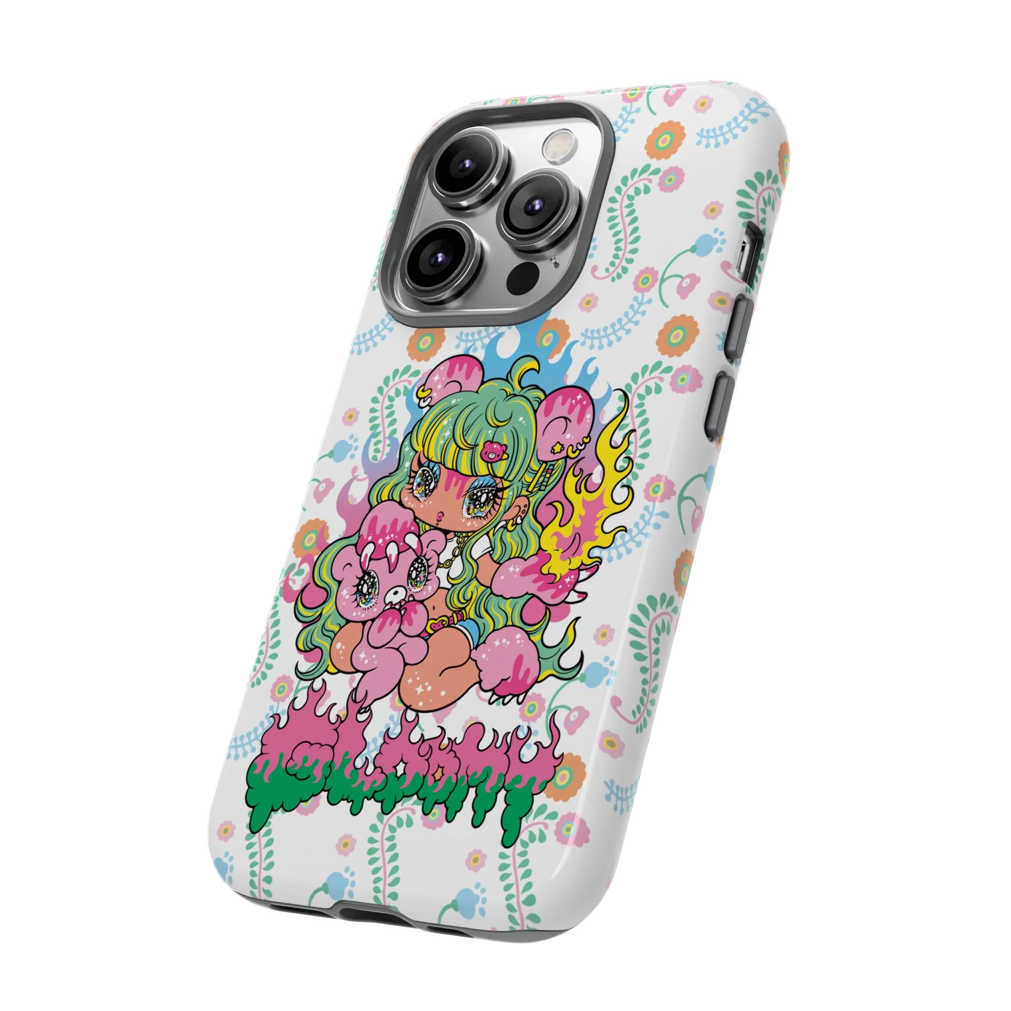 YURIE SEKIYA X GLOOMY BEAR ⭐️ FIRE GIRL PHONE CASE - Image 73