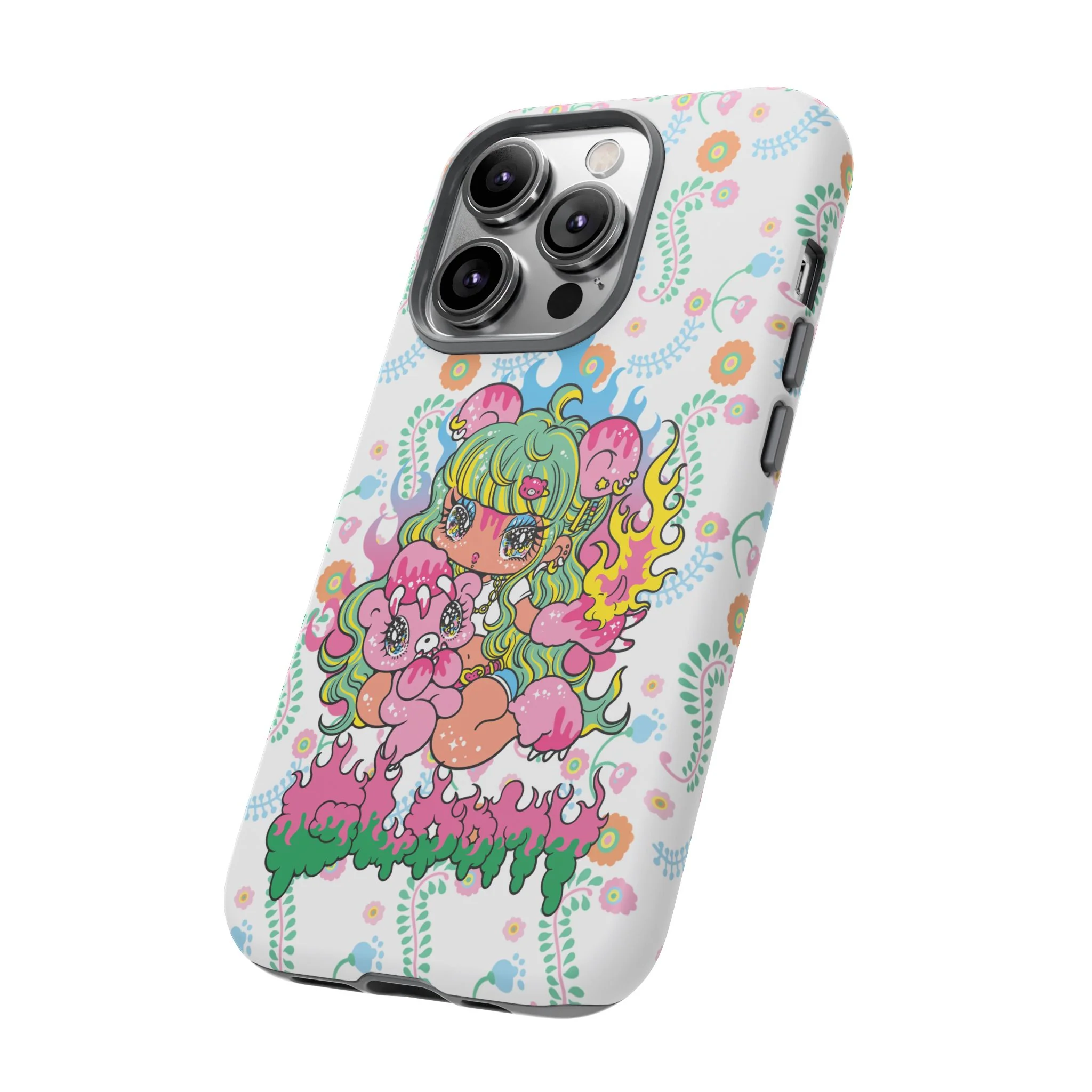 YURIE SEKIYA X GLOOMY BEAR ⭐️ FIRE GIRL PHONE CASE - Image 74