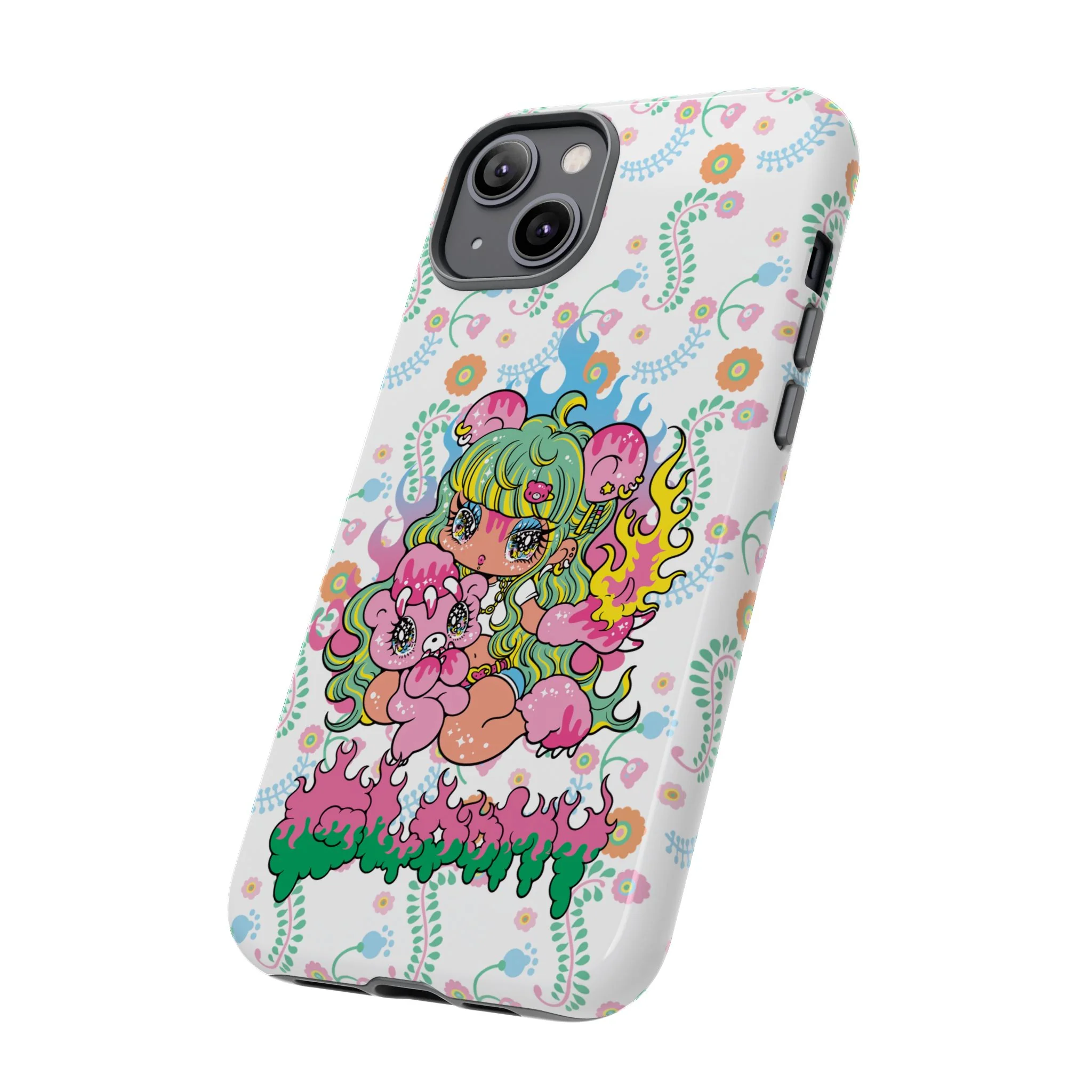 YURIE SEKIYA X GLOOMY BEAR ⭐️ FIRE GIRL PHONE CASE - Image 75