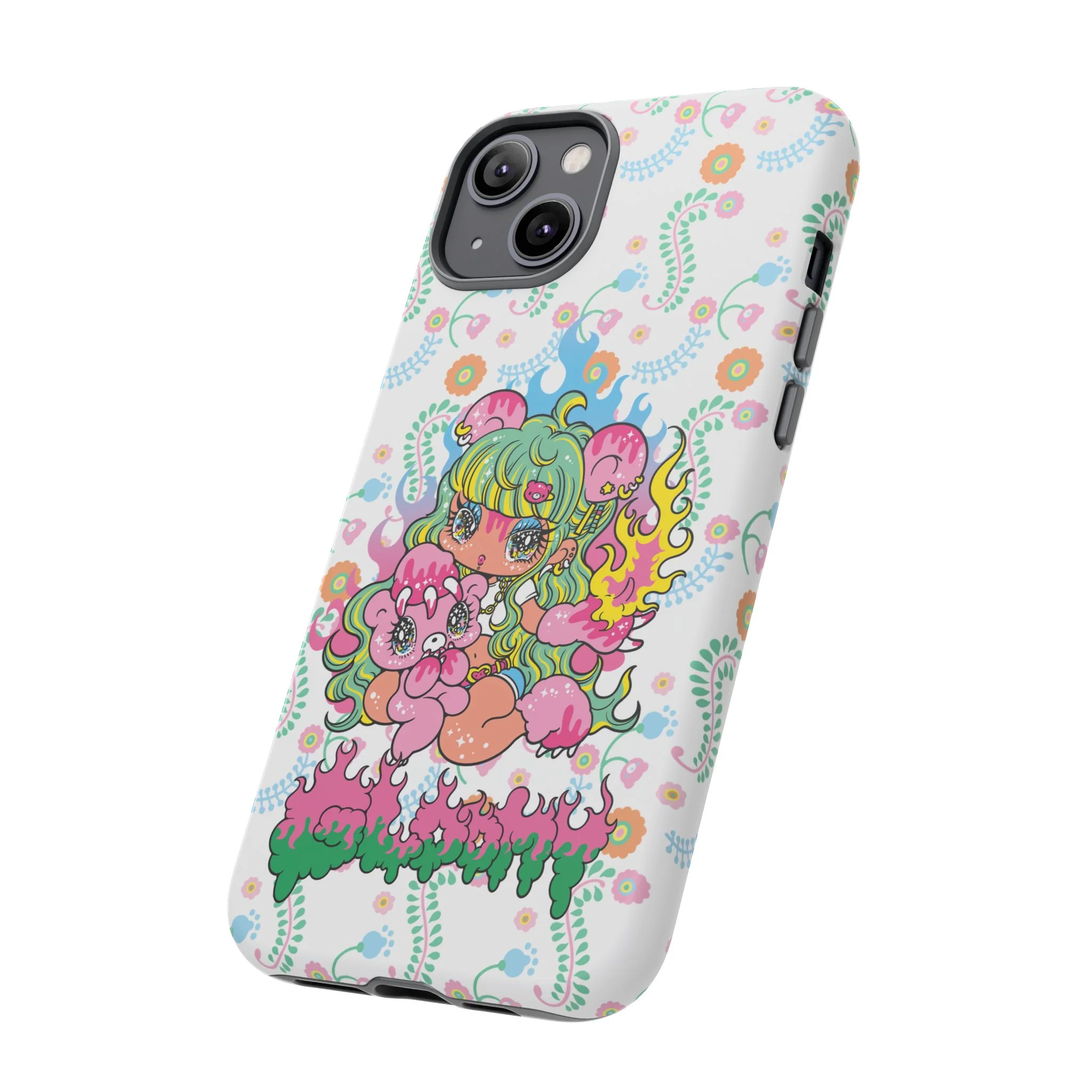 YURIE SEKIYA X GLOOMY BEAR ⭐️ FIRE GIRL PHONE CASE - Image 76