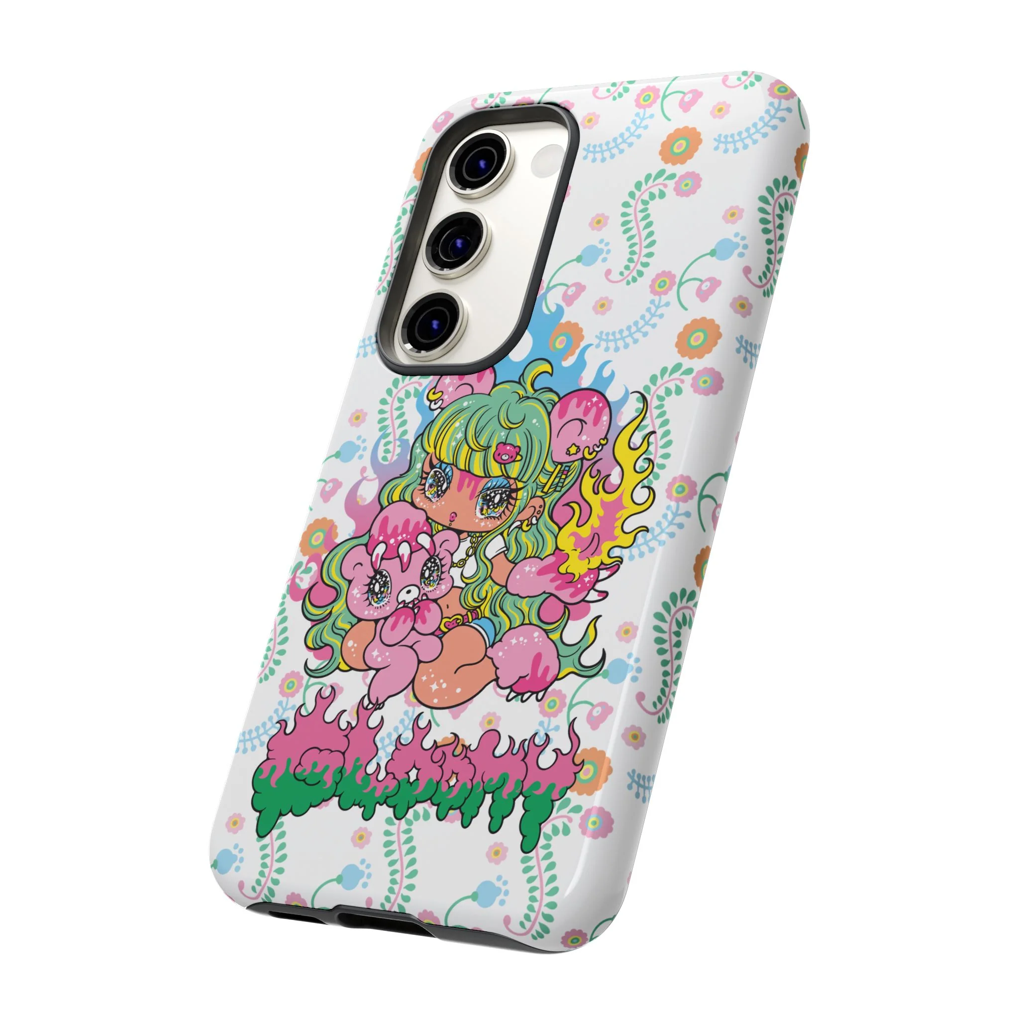 YURIE SEKIYA X GLOOMY BEAR ⭐️ FIRE GIRL PHONE CASE - Image 79