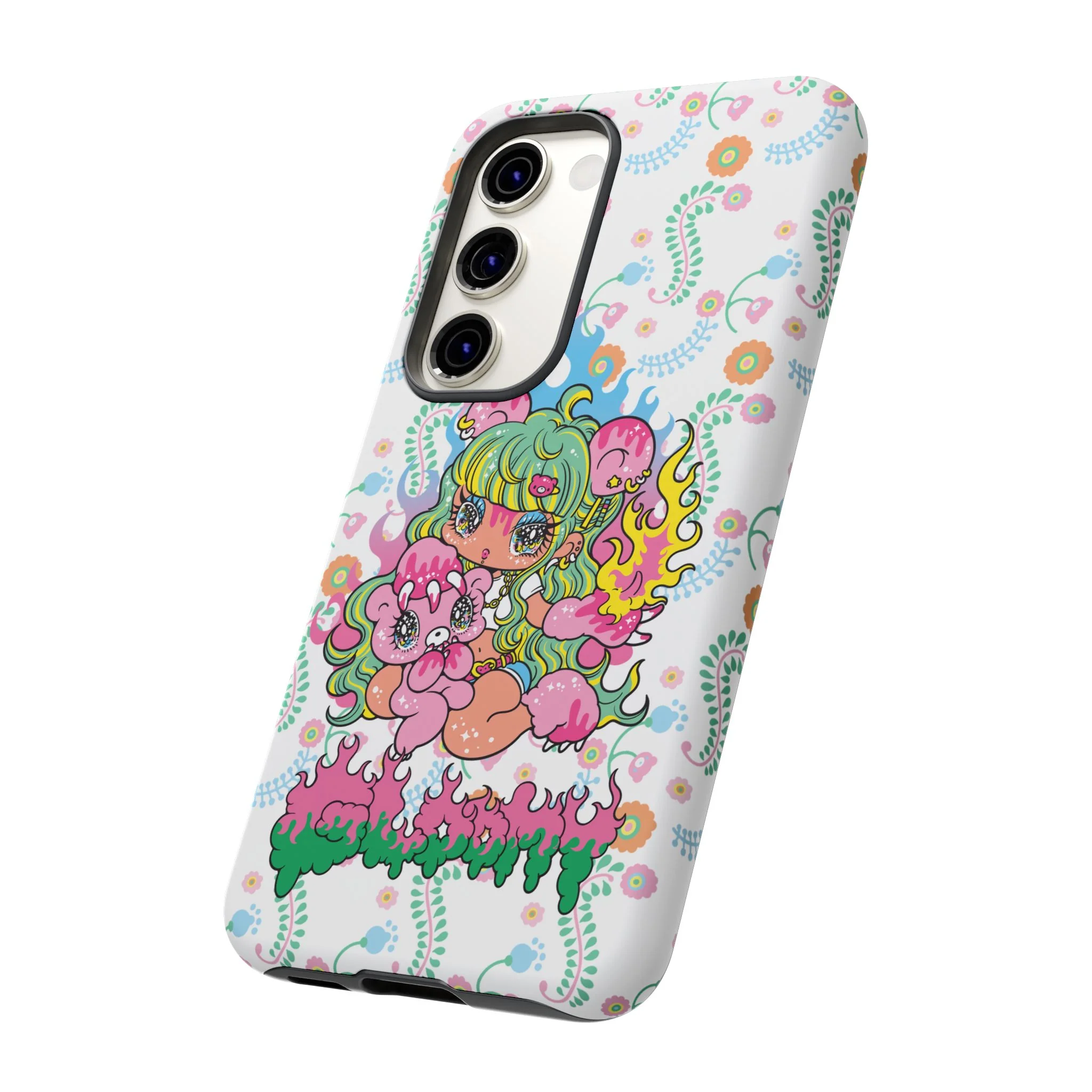 YURIE SEKIYA X GLOOMY BEAR ⭐️ FIRE GIRL PHONE CASE - Image 80