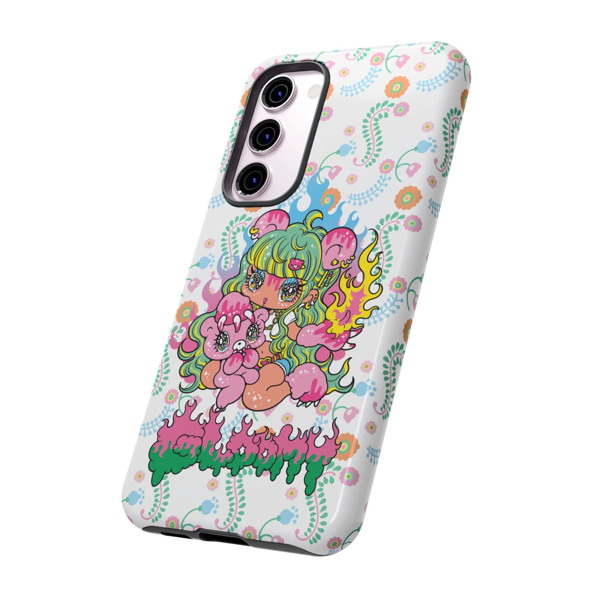 YURIE SEKIYA X GLOOMY BEAR ⭐️ FIRE GIRL PHONE CASE - Image 81