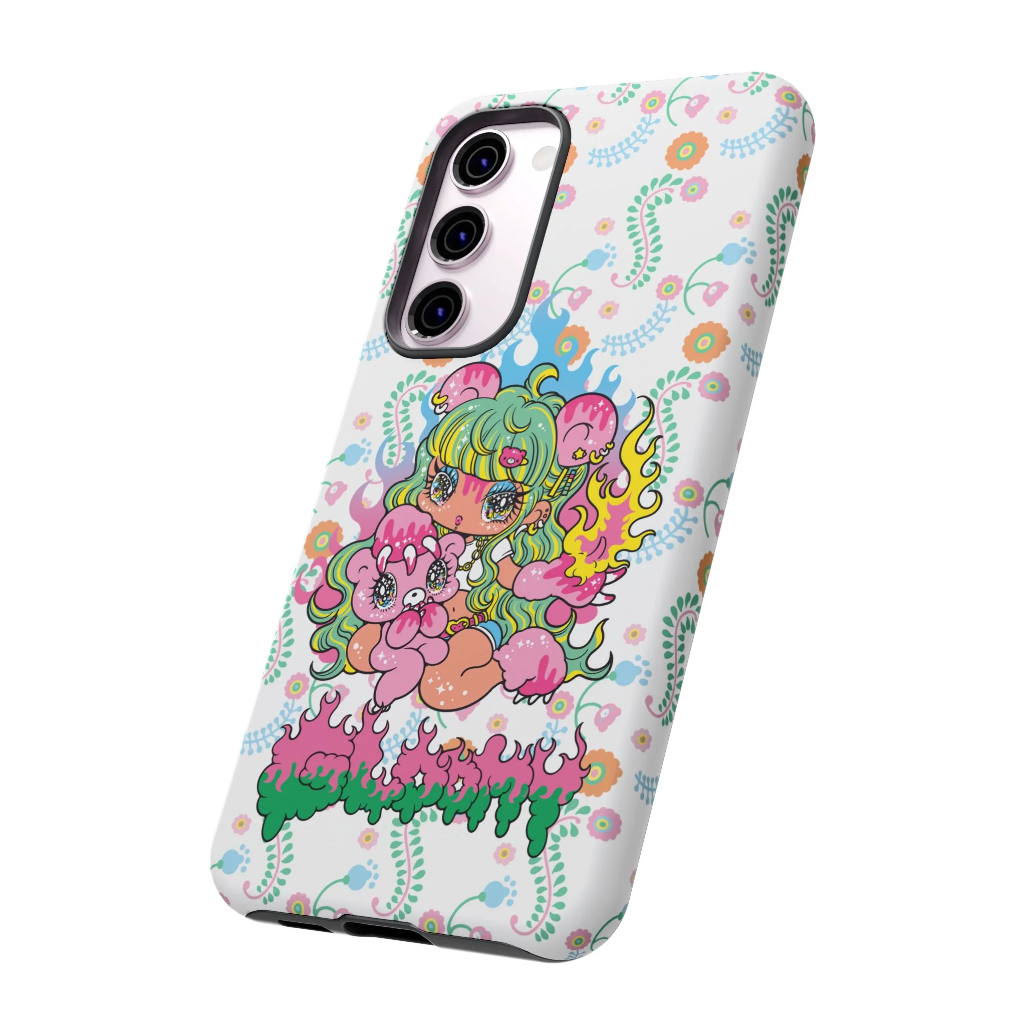 YURIE SEKIYA X GLOOMY BEAR ⭐️ FIRE GIRL PHONE CASE - Image 82
