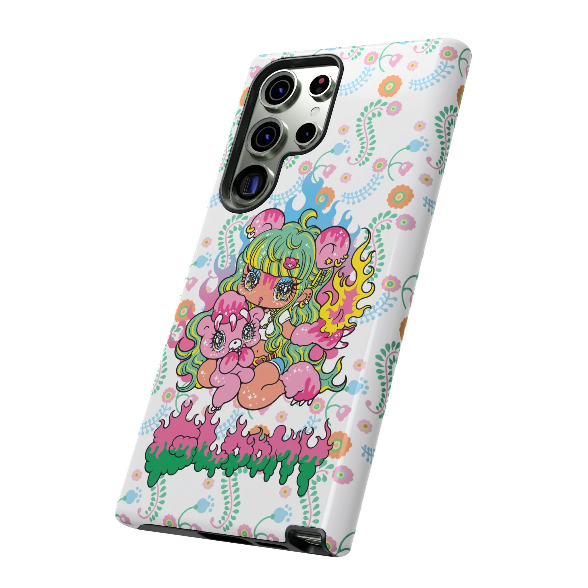 YURIE SEKIYA X GLOOMY BEAR ⭐️ FIRE GIRL PHONE CASE - Image 83