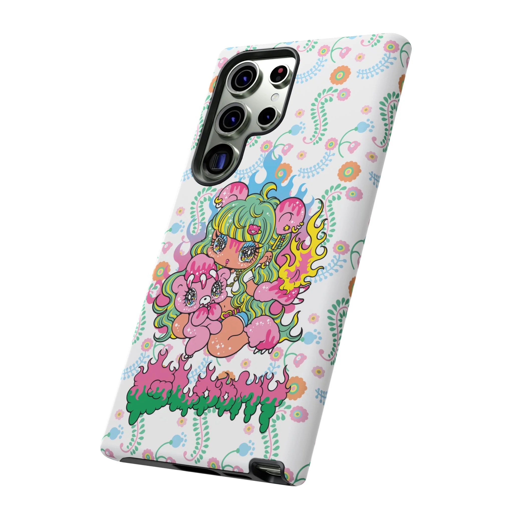 YURIE SEKIYA X GLOOMY BEAR ⭐️ FIRE GIRL PHONE CASE - Image 84