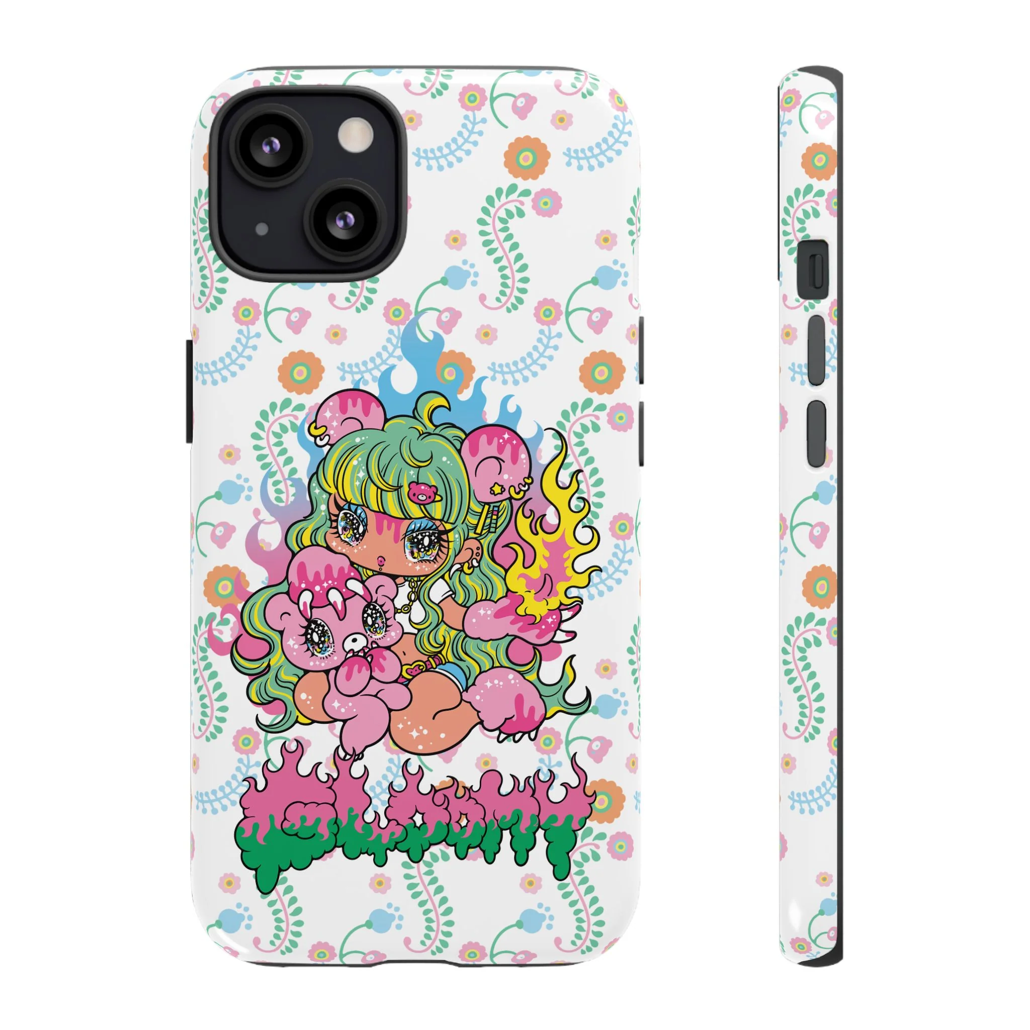 YURIE SEKIYA X GLOOMY BEAR ⭐️ FIRE GIRL PHONE CASE - Image 9