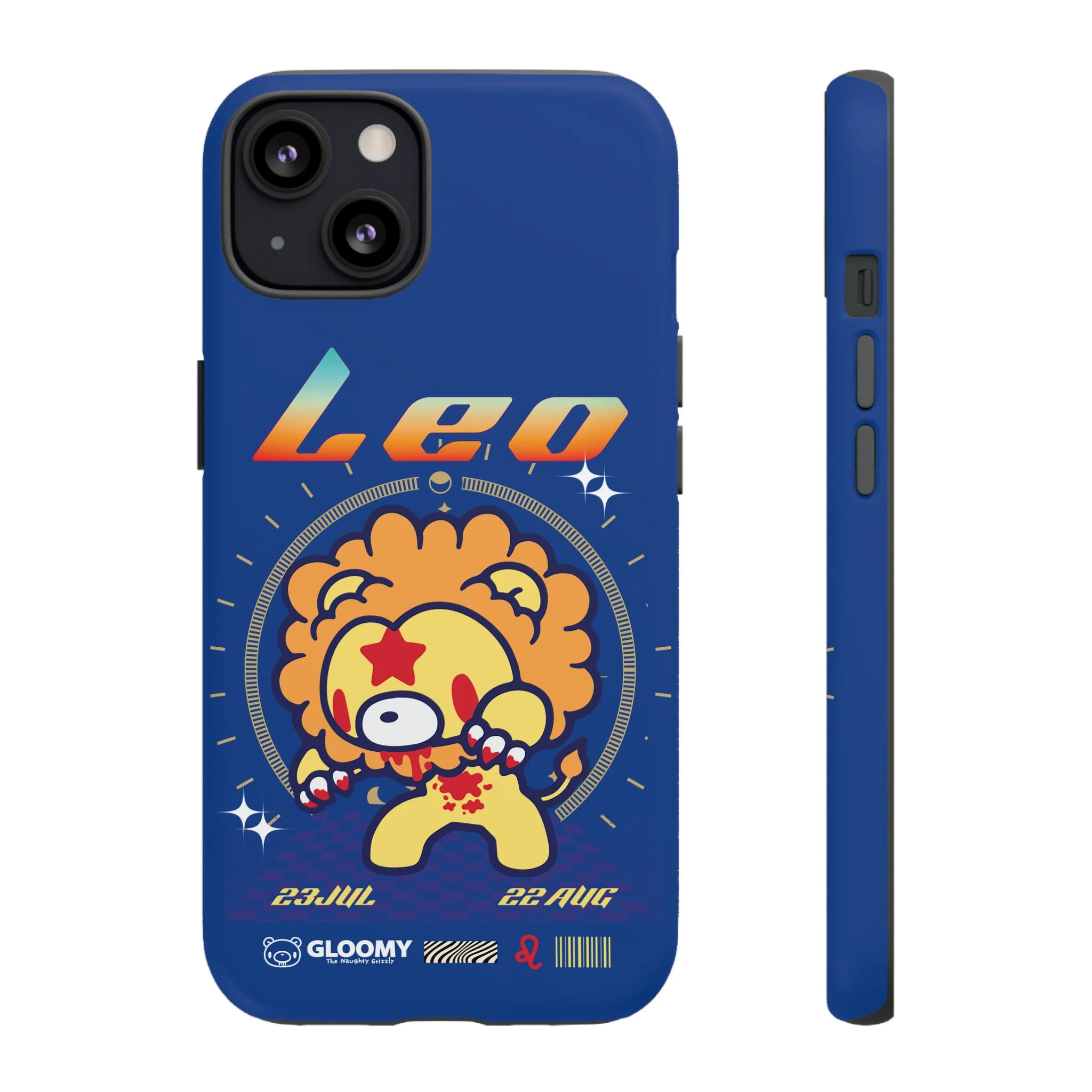 Zodiac Leo gloomy bear Phone Case - Image 10