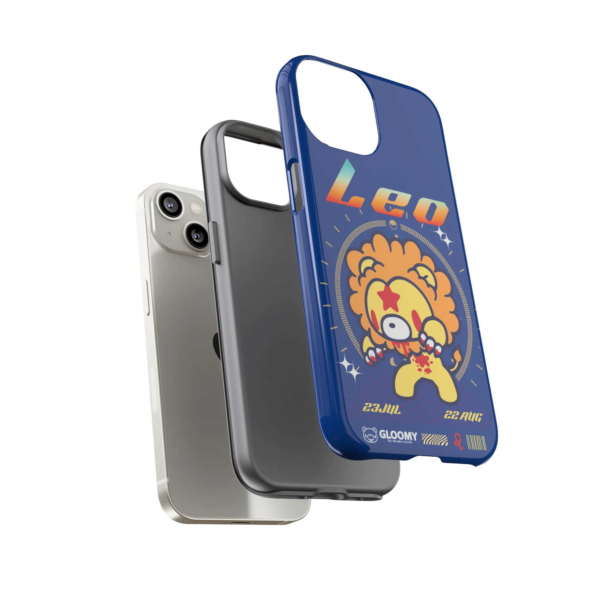 Zodiac Leo gloomy bear Phone Case - Image 106