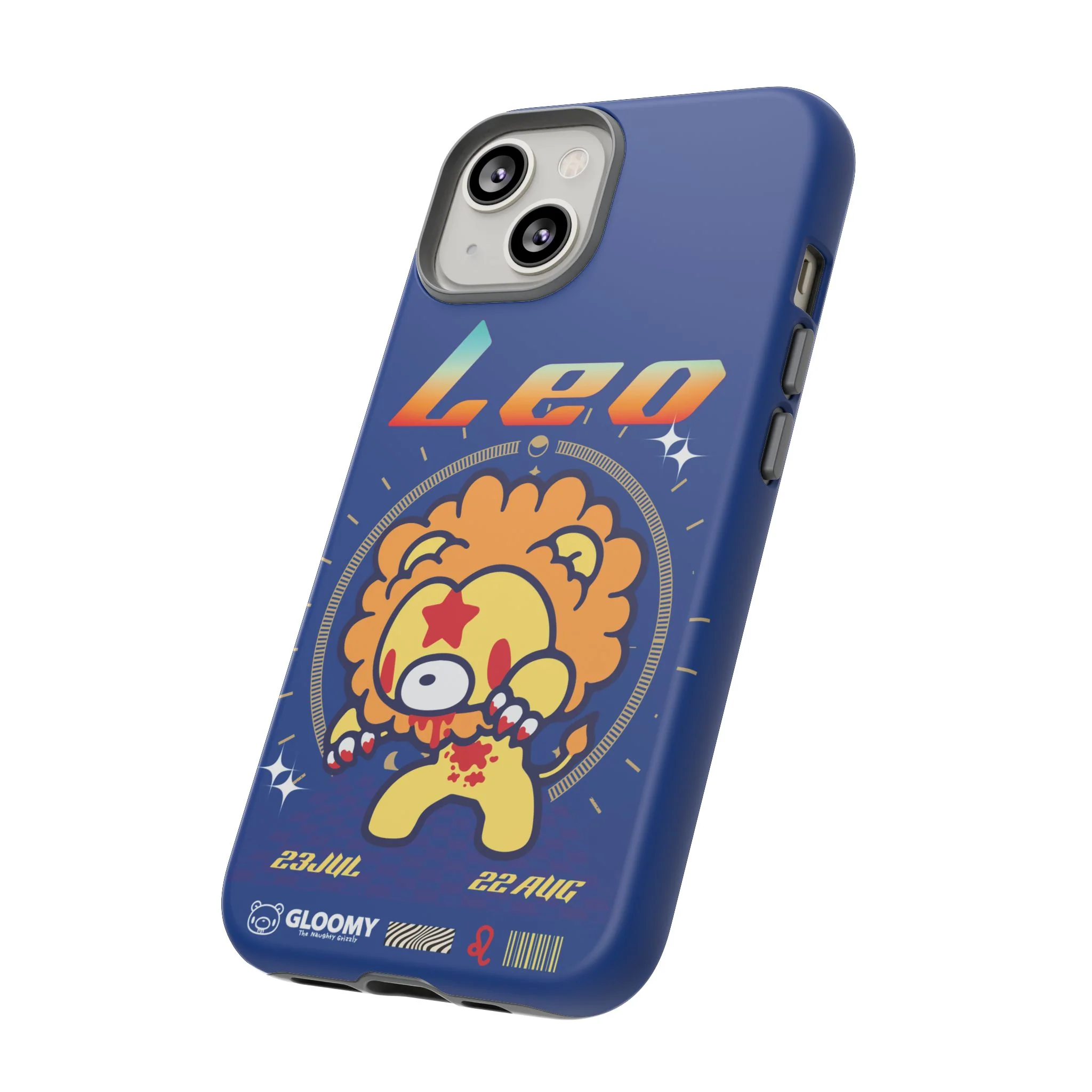 Zodiac Leo gloomy bear Phone Case - Image 108