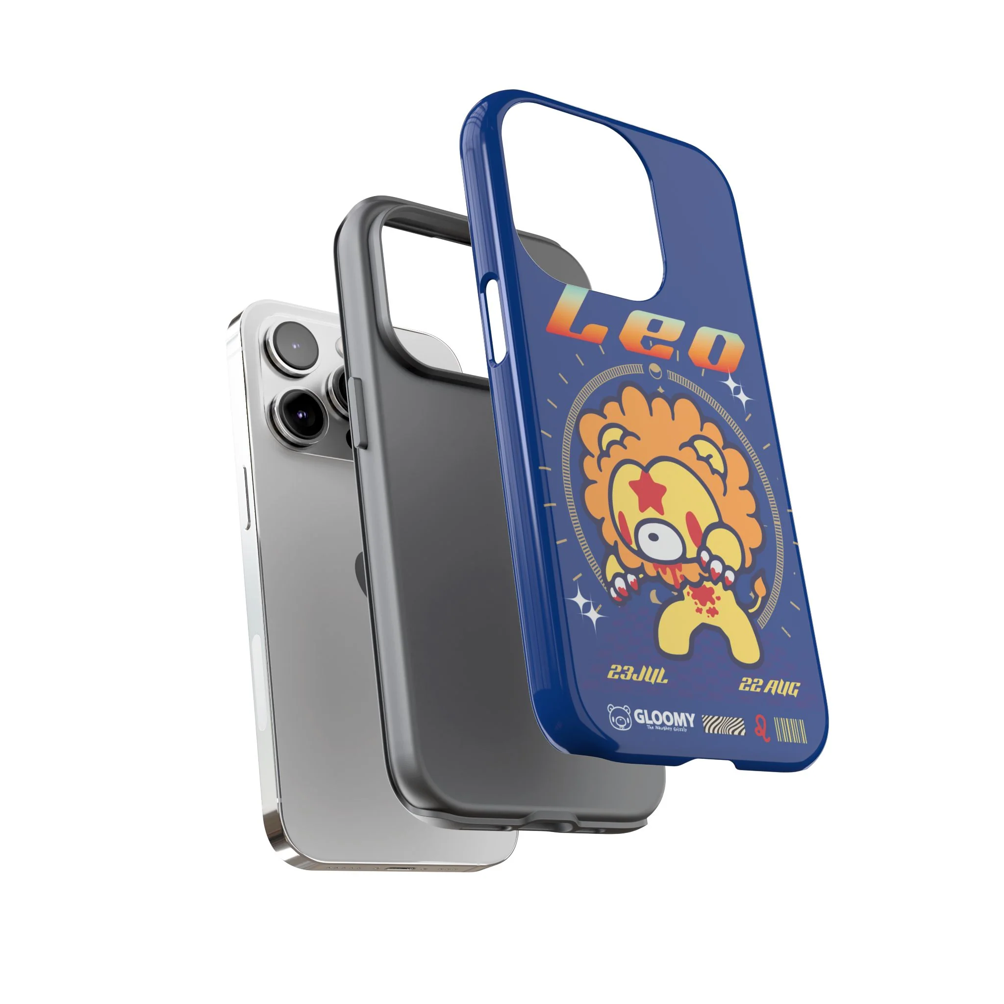 Zodiac Leo gloomy bear Phone Case - Image 112