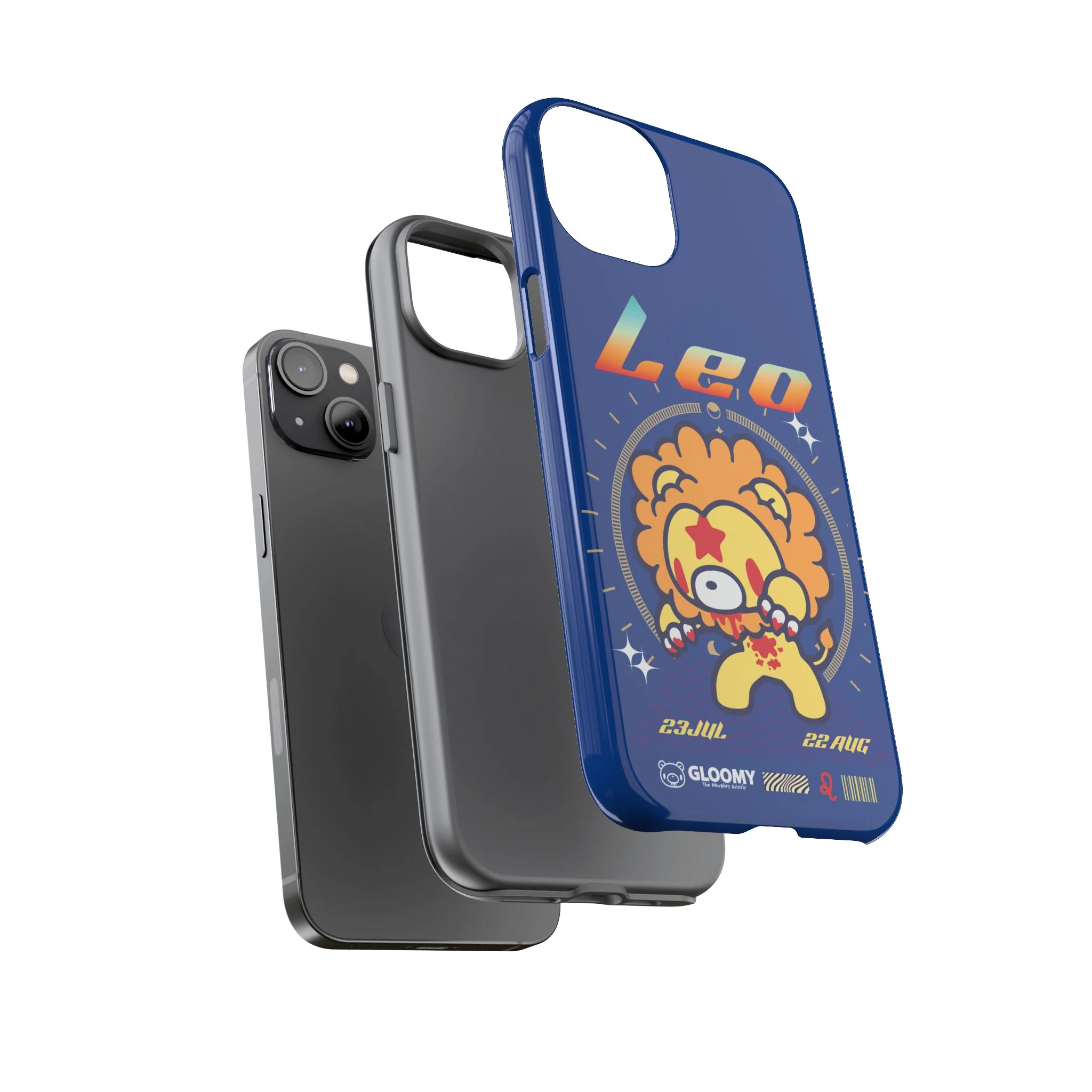 Zodiac Leo gloomy bear Phone Case - Image 118