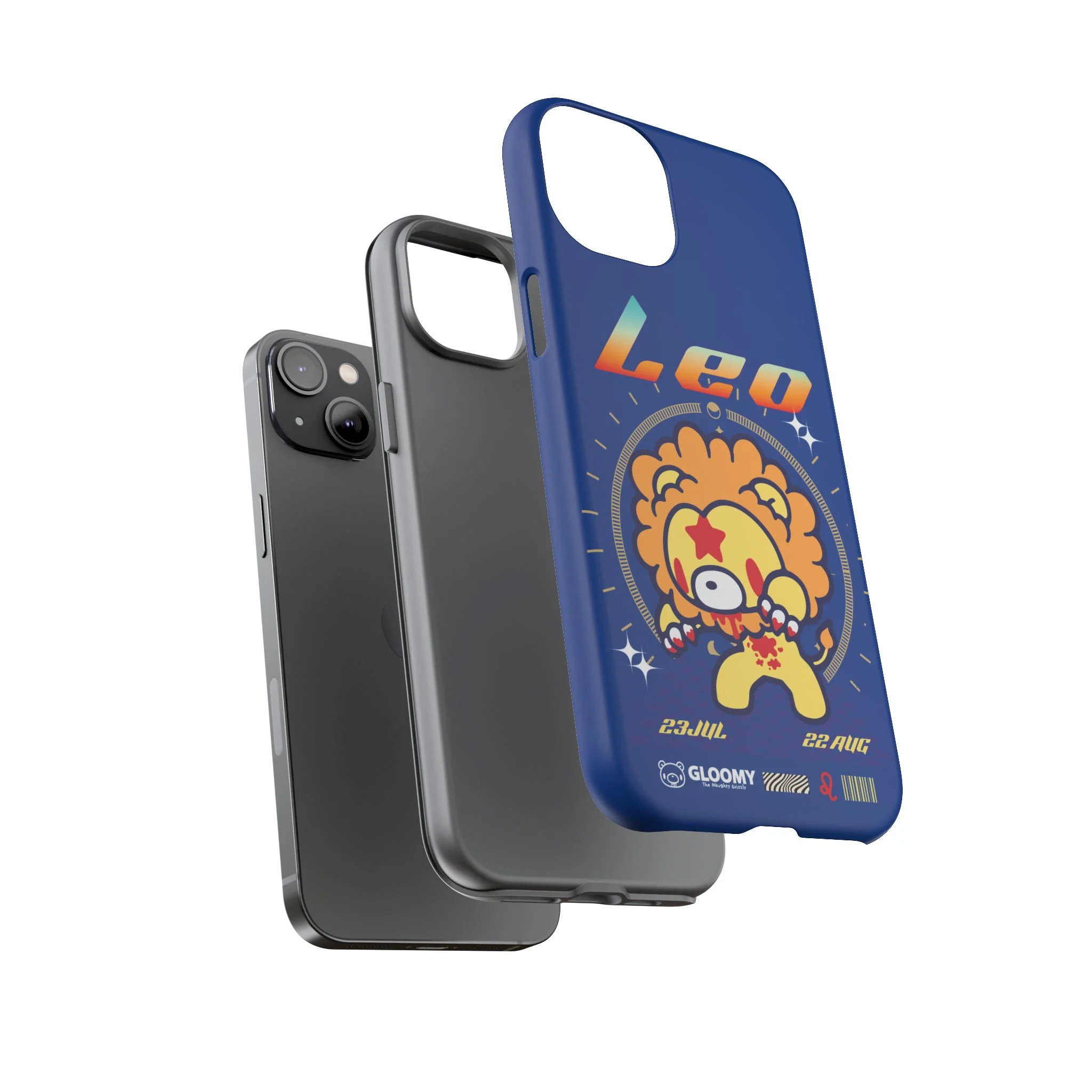 Zodiac Leo gloomy bear Phone Case - Image 121