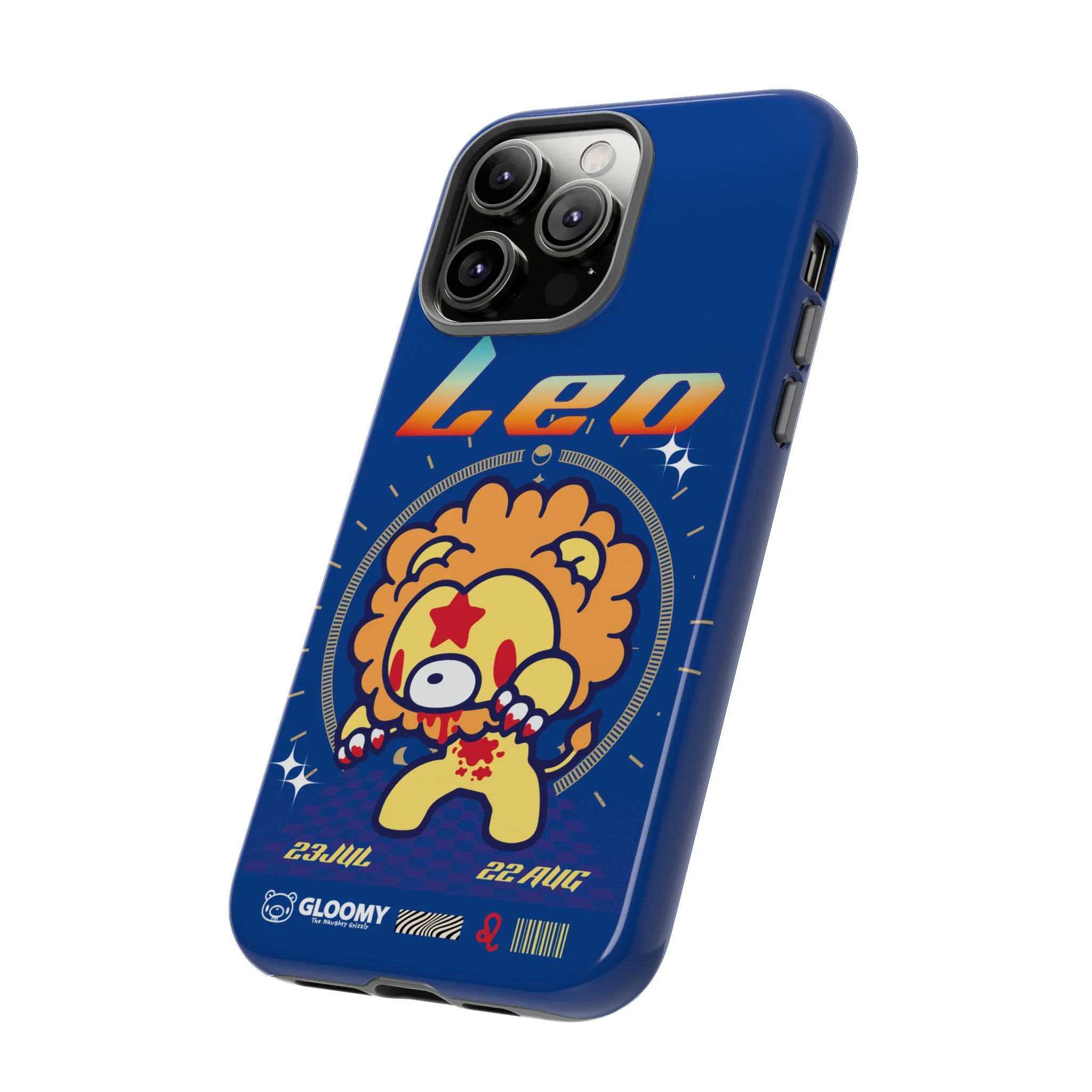 Zodiac Leo gloomy bear Phone Case - Image 123