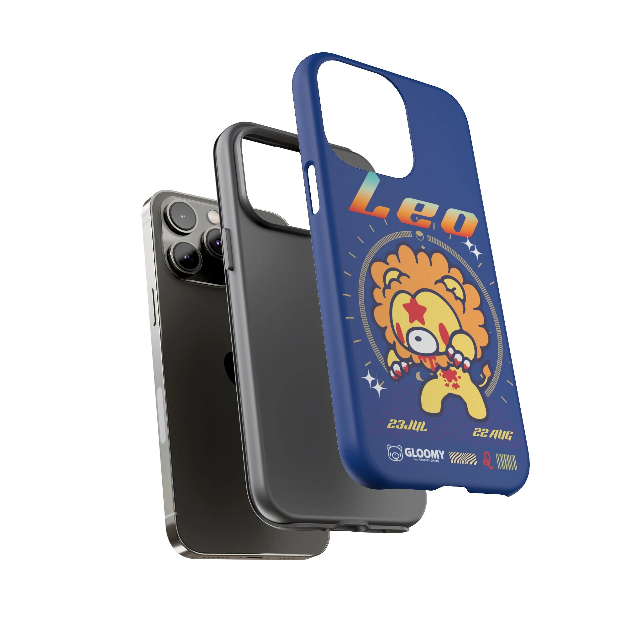 Zodiac Leo gloomy bear Phone Case - Image 127