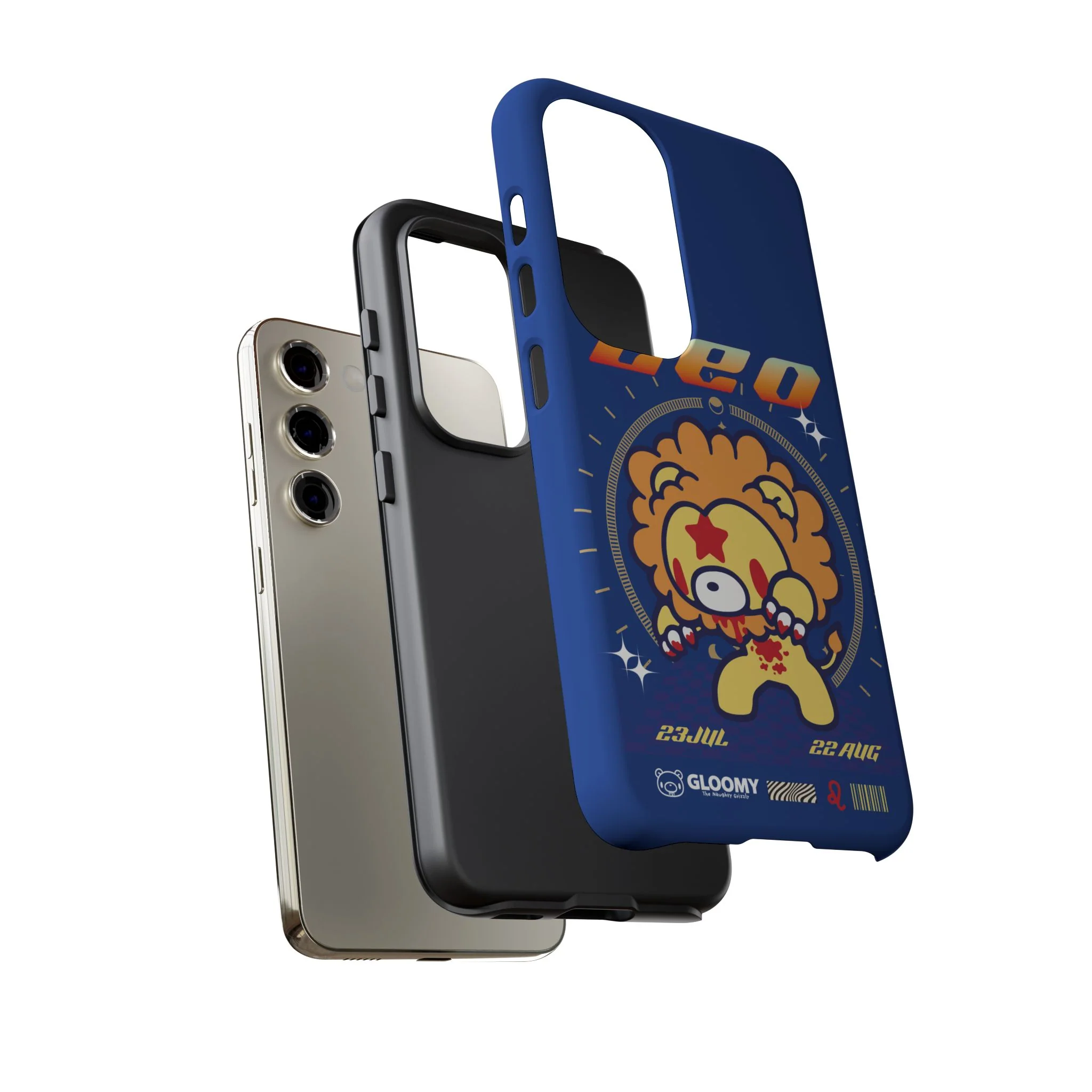Zodiac Leo gloomy bear Phone Case - Image 133