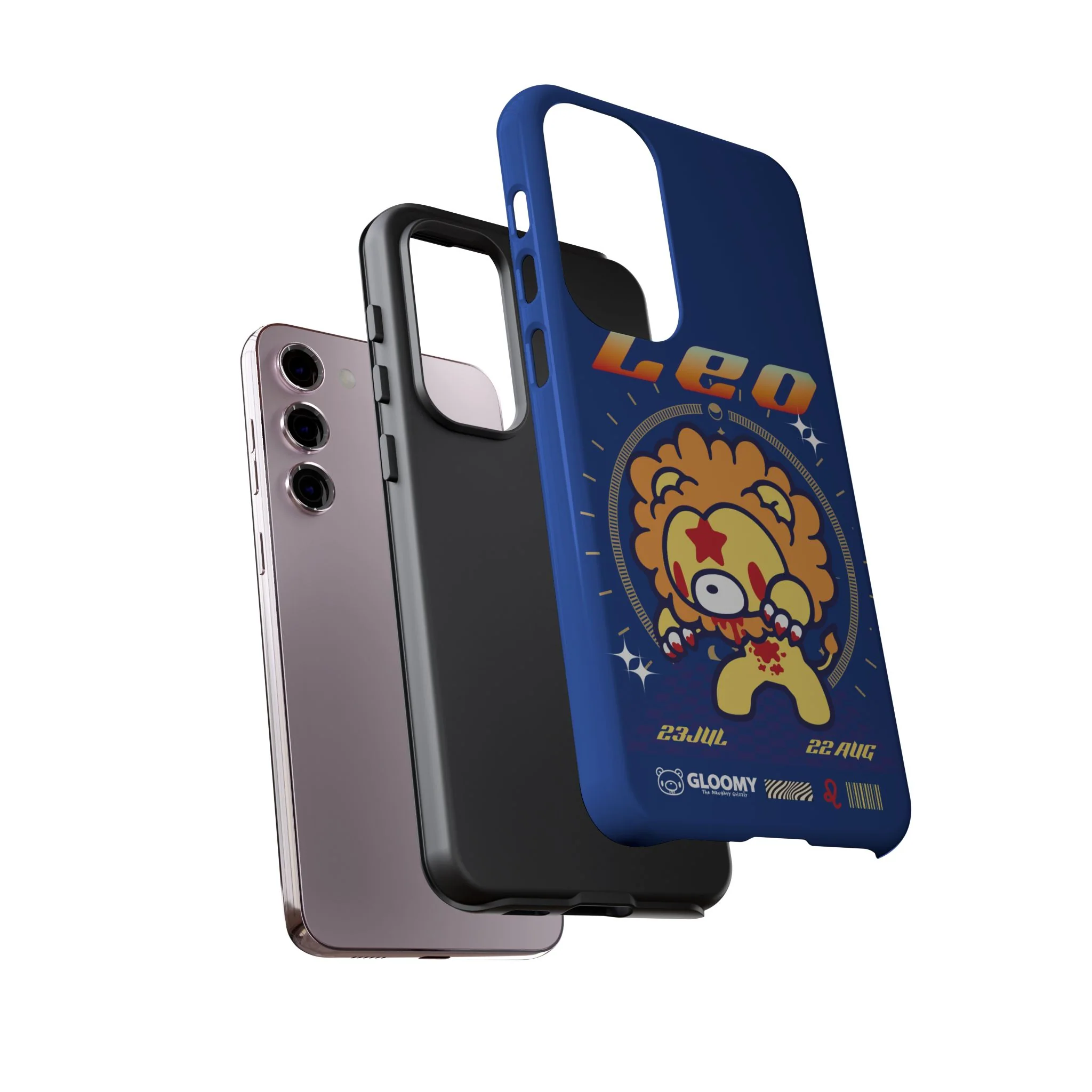 Zodiac Leo gloomy bear Phone Case - Image 136