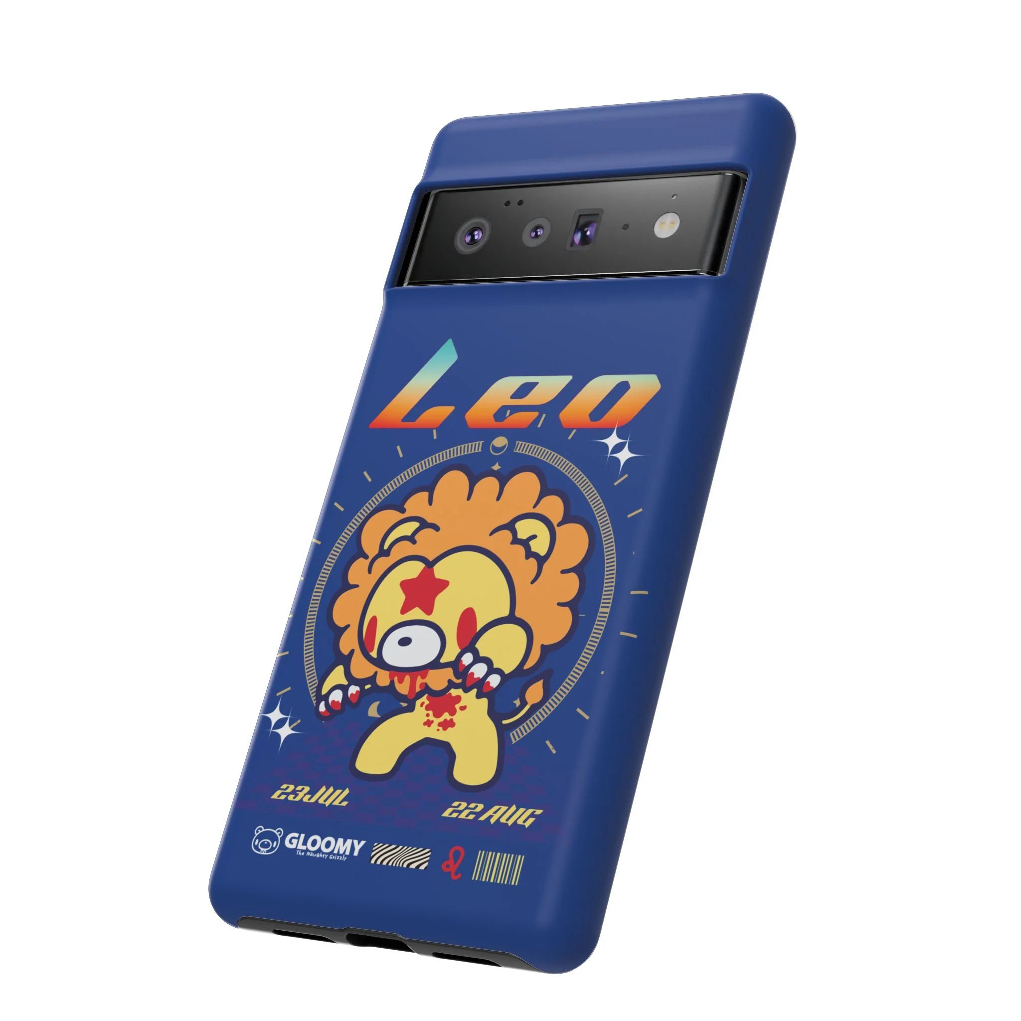 Zodiac Leo gloomy bear Phone Case - Image 156