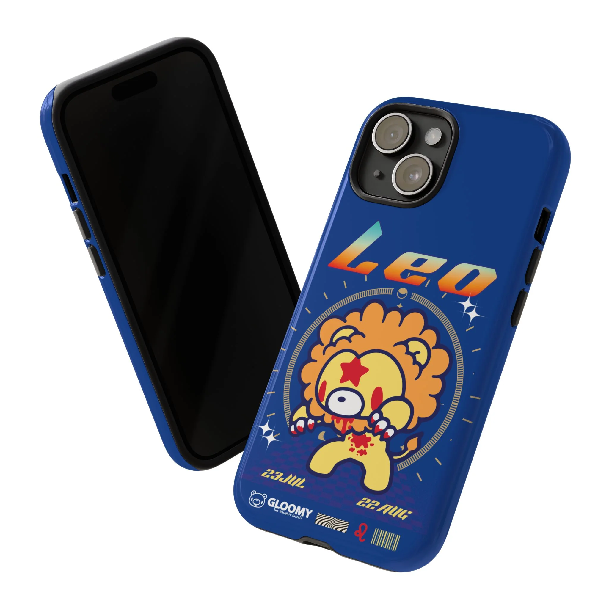 Zodiac Leo gloomy bear Phone Case - Image 159