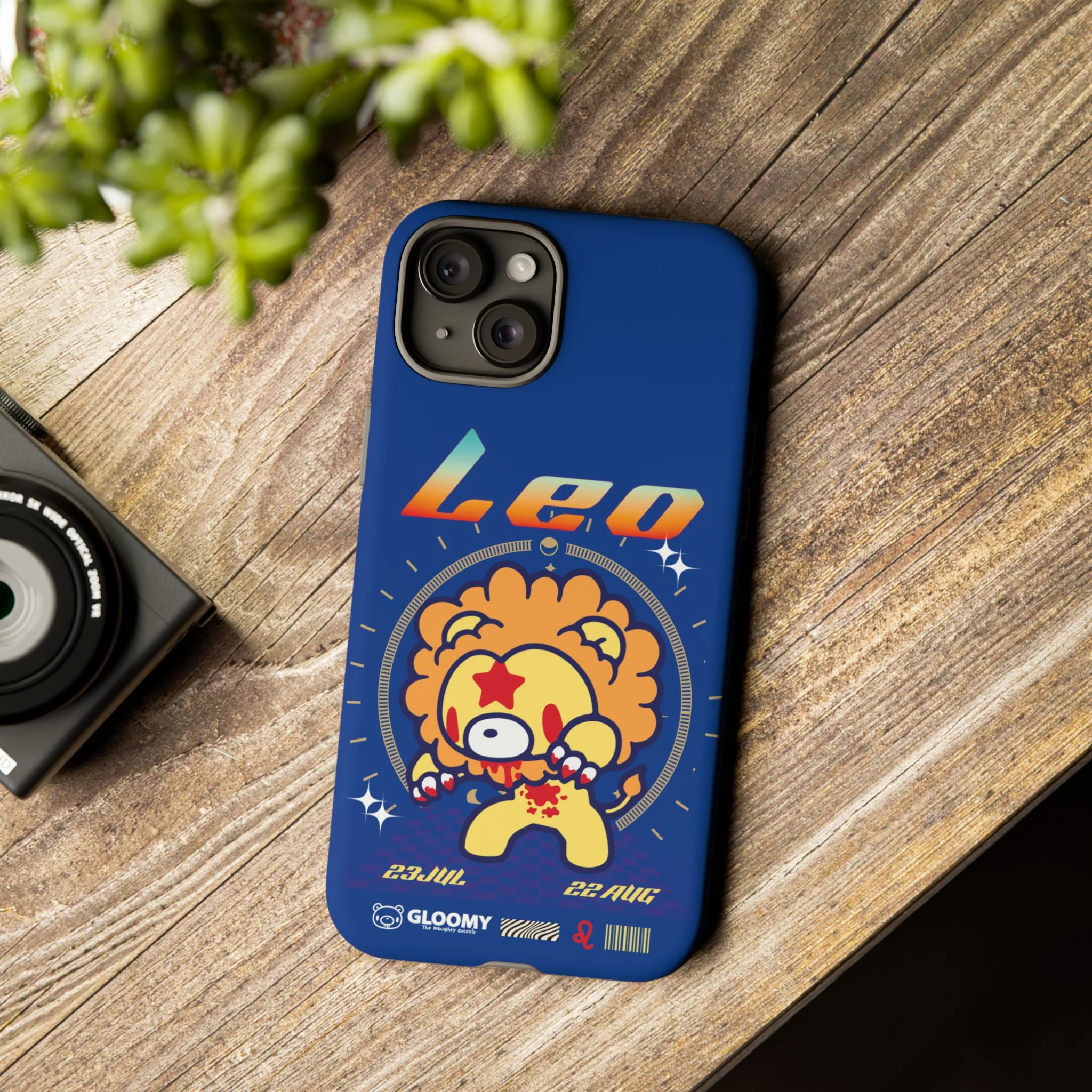 Zodiac Leo gloomy bear Phone Case - Image 166