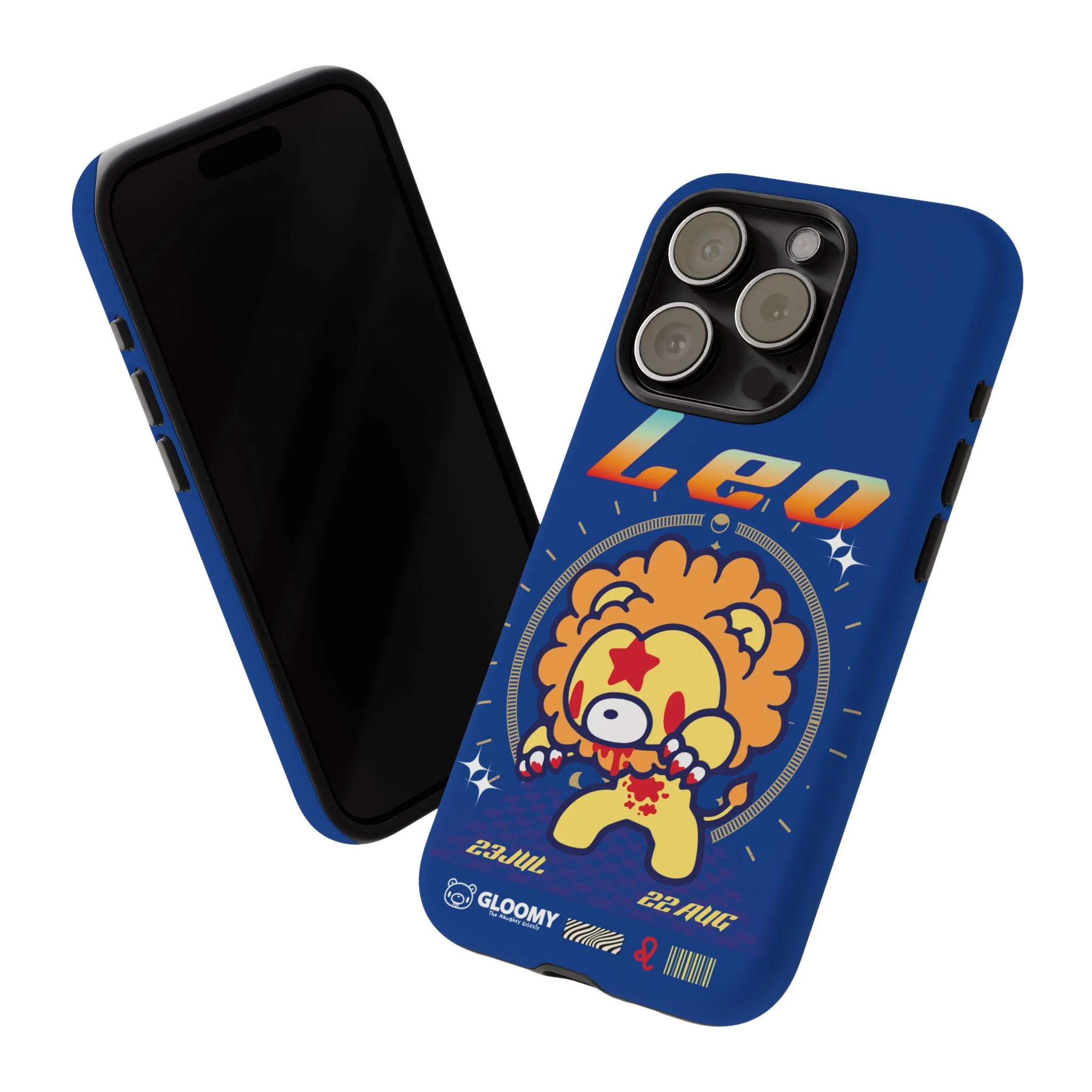 Zodiac Leo gloomy bear Phone Case - Image 169