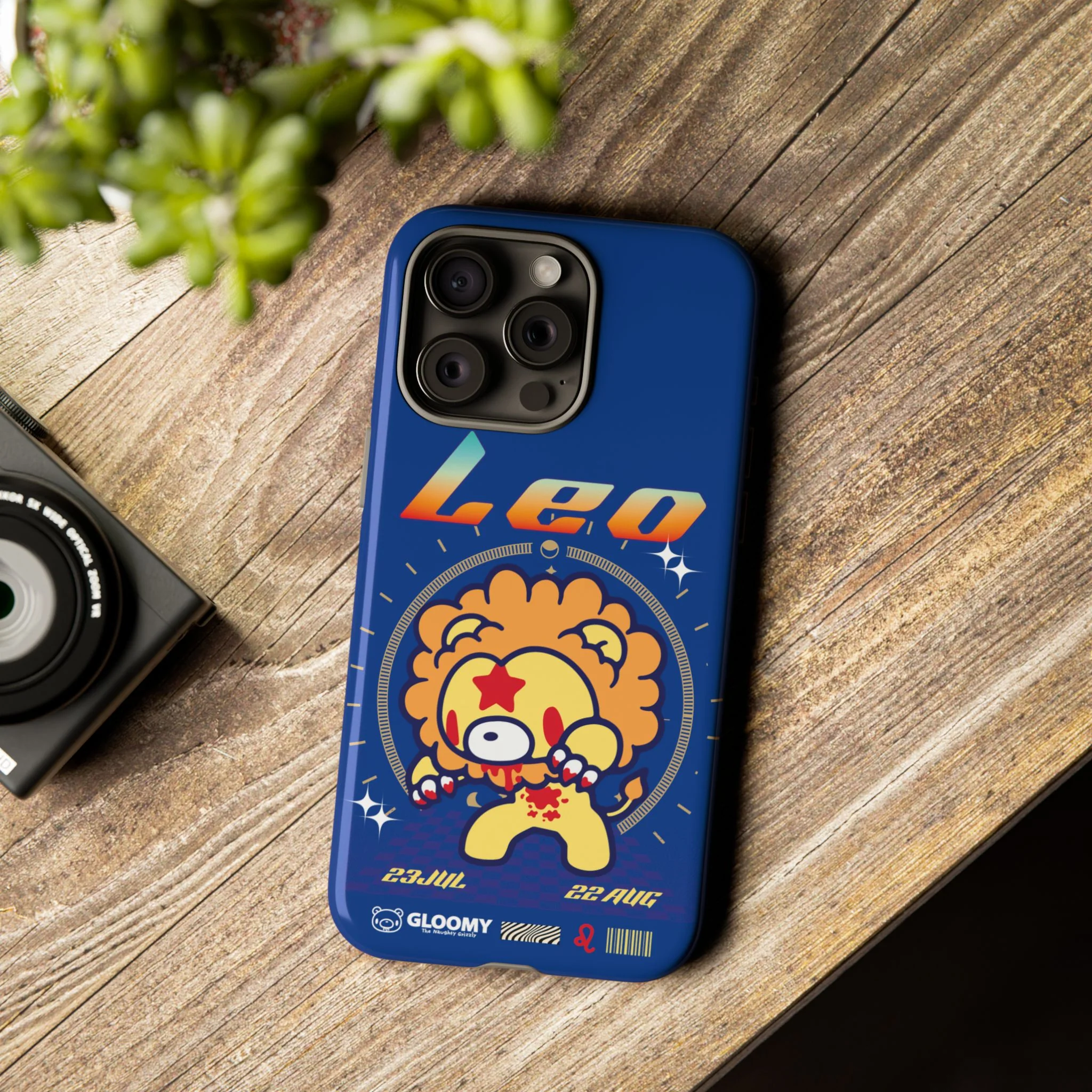 Zodiac Leo gloomy bear Phone Case - Image 172