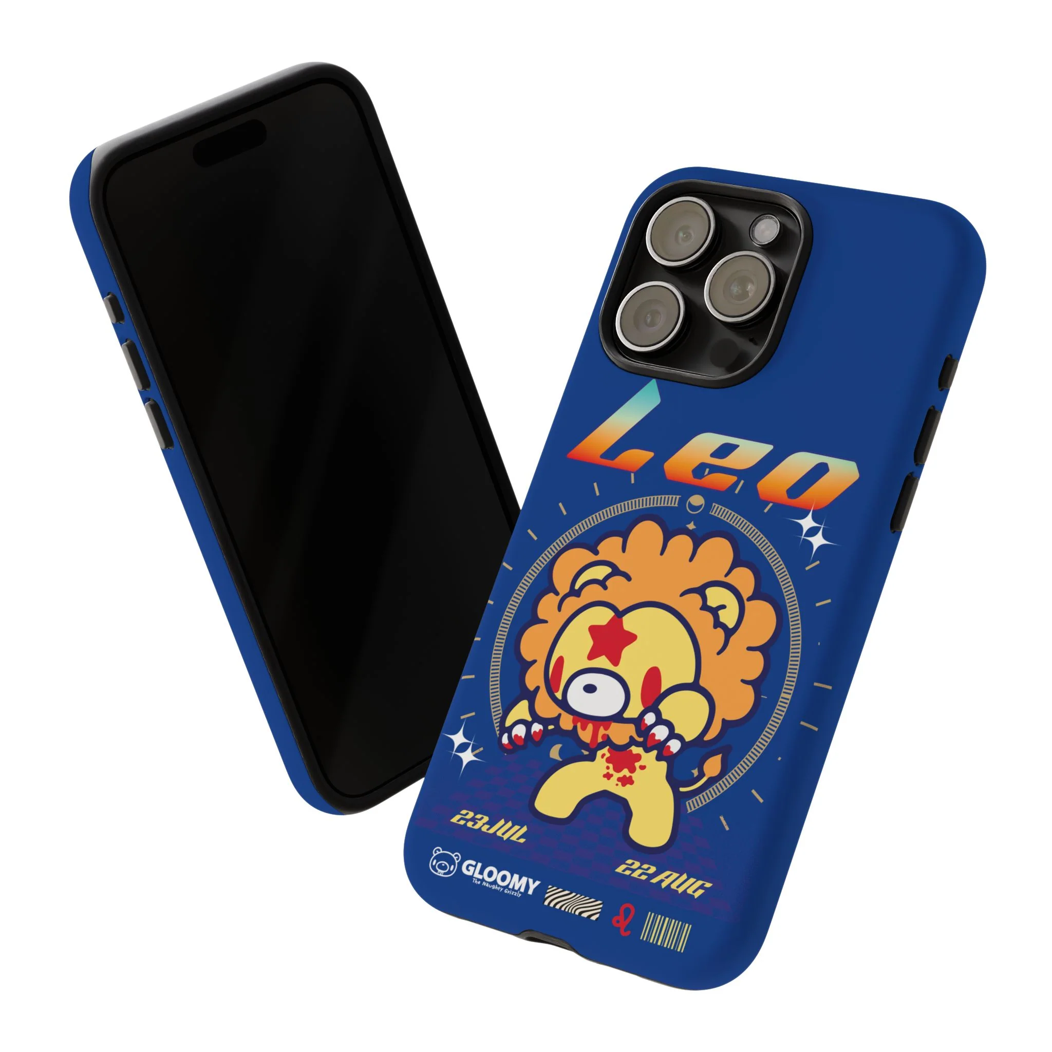 Zodiac Leo gloomy bear Phone Case - Image 173