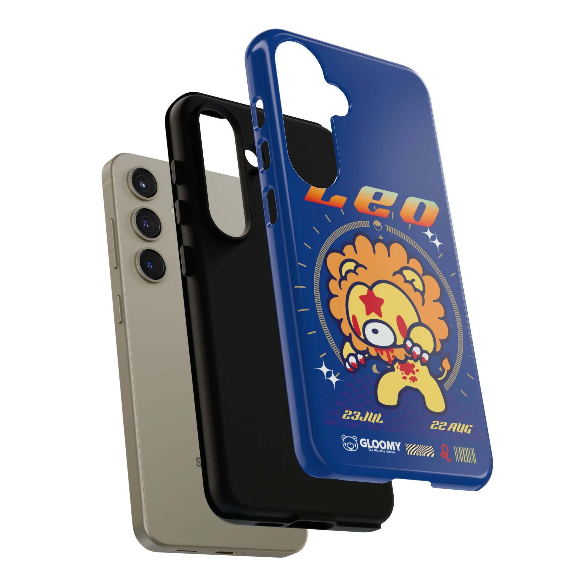 Zodiac Leo gloomy bear Phone Case - Image 177