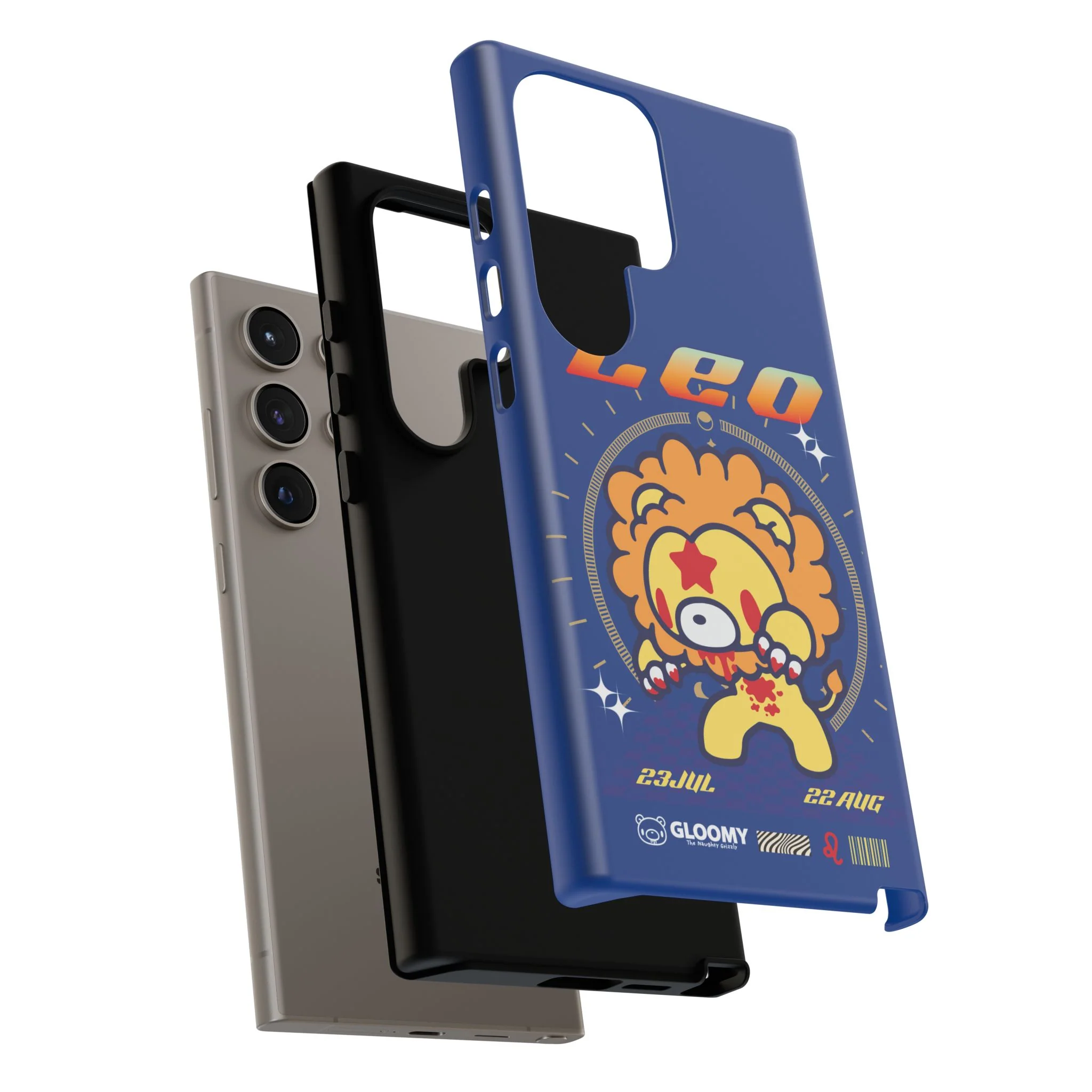 Zodiac Leo gloomy bear Phone Case - Image 192