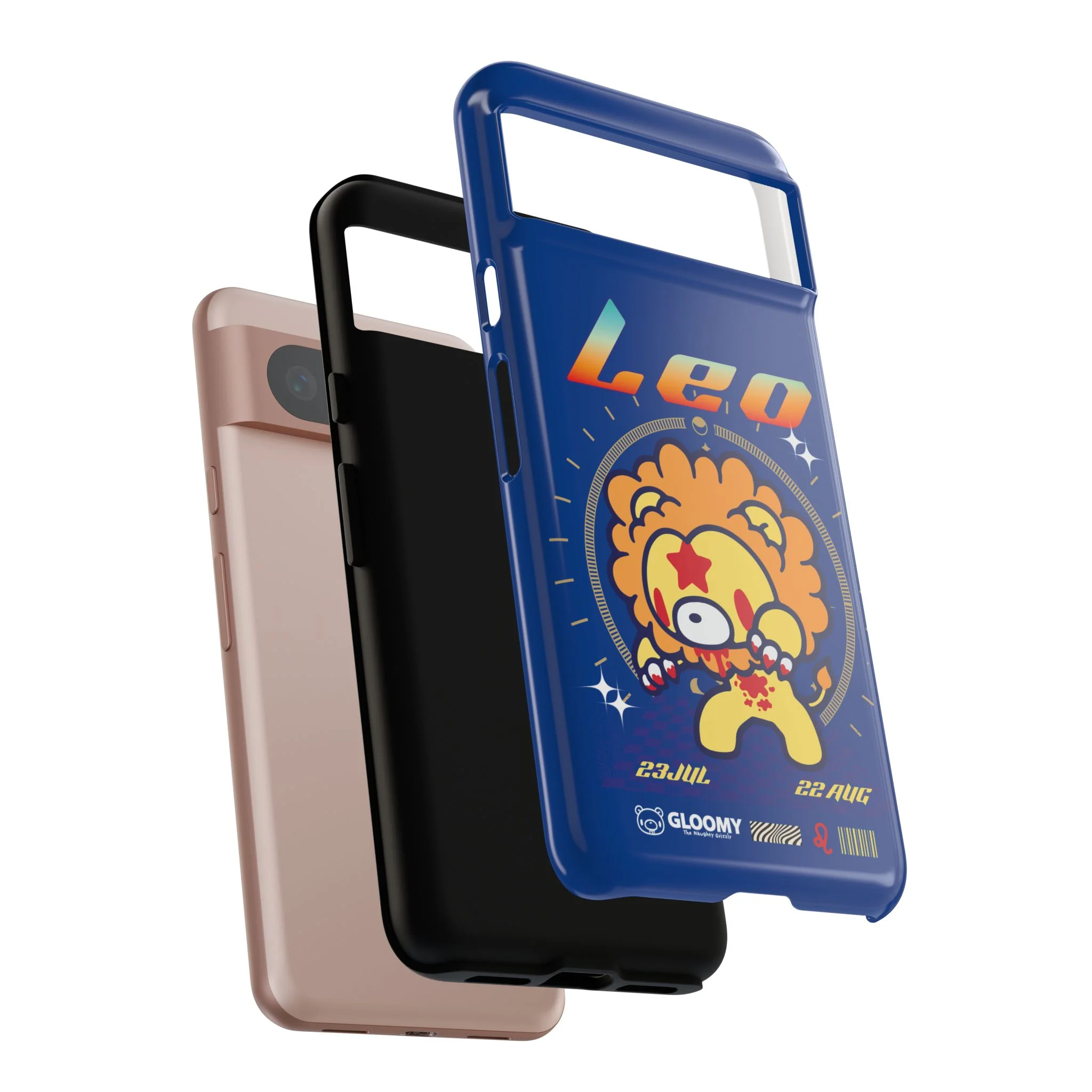 Zodiac Leo gloomy bear Phone Case - Image 201
