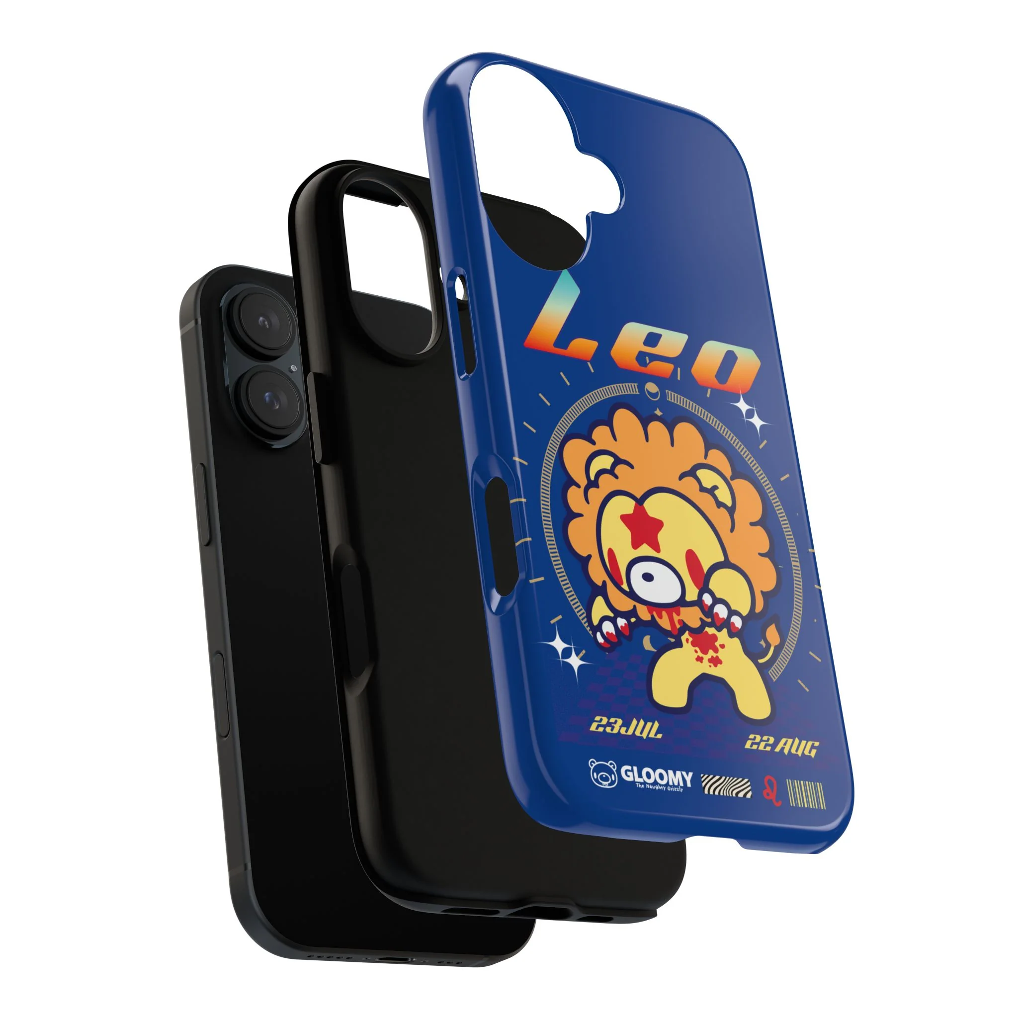 Zodiac Leo gloomy bear Phone Case - Image 206