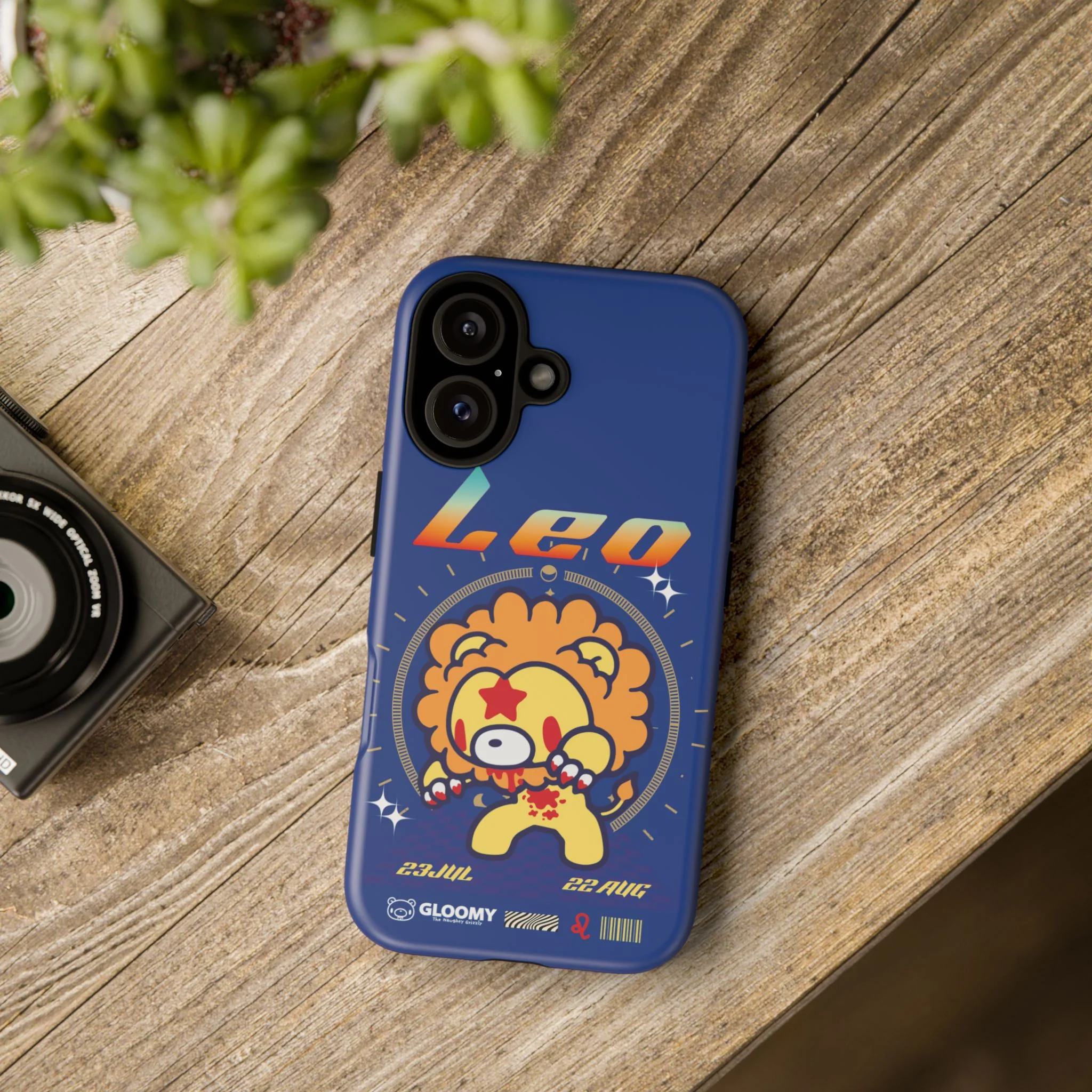 Zodiac Leo gloomy bear Phone Case - Image 210