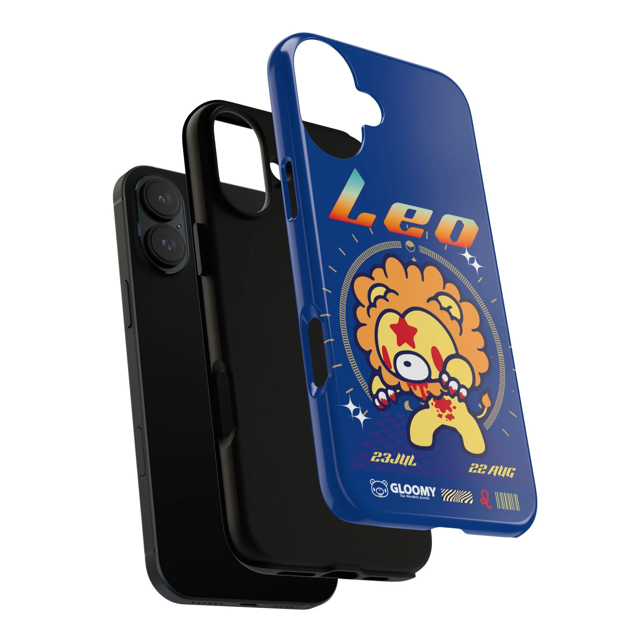 Zodiac Leo gloomy bear Phone Case - Image 212