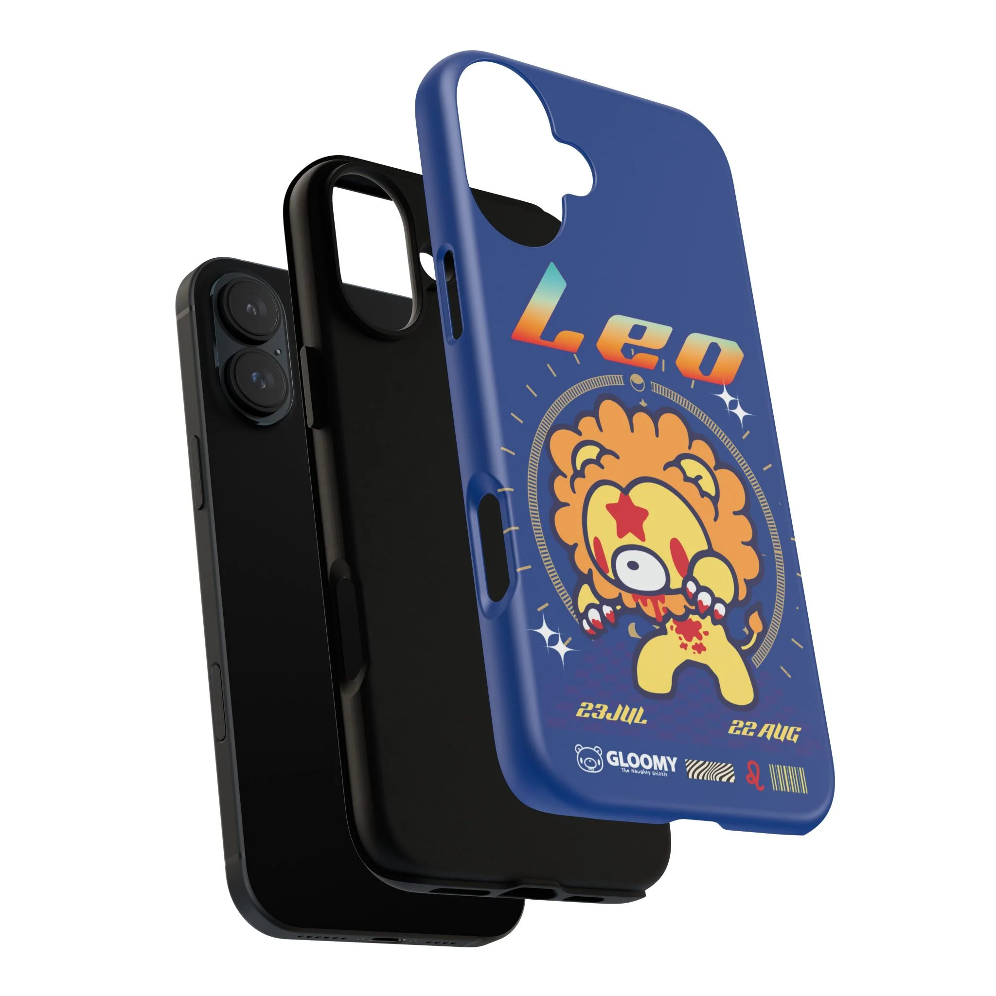 Zodiac Leo gloomy bear Phone Case - Image 215