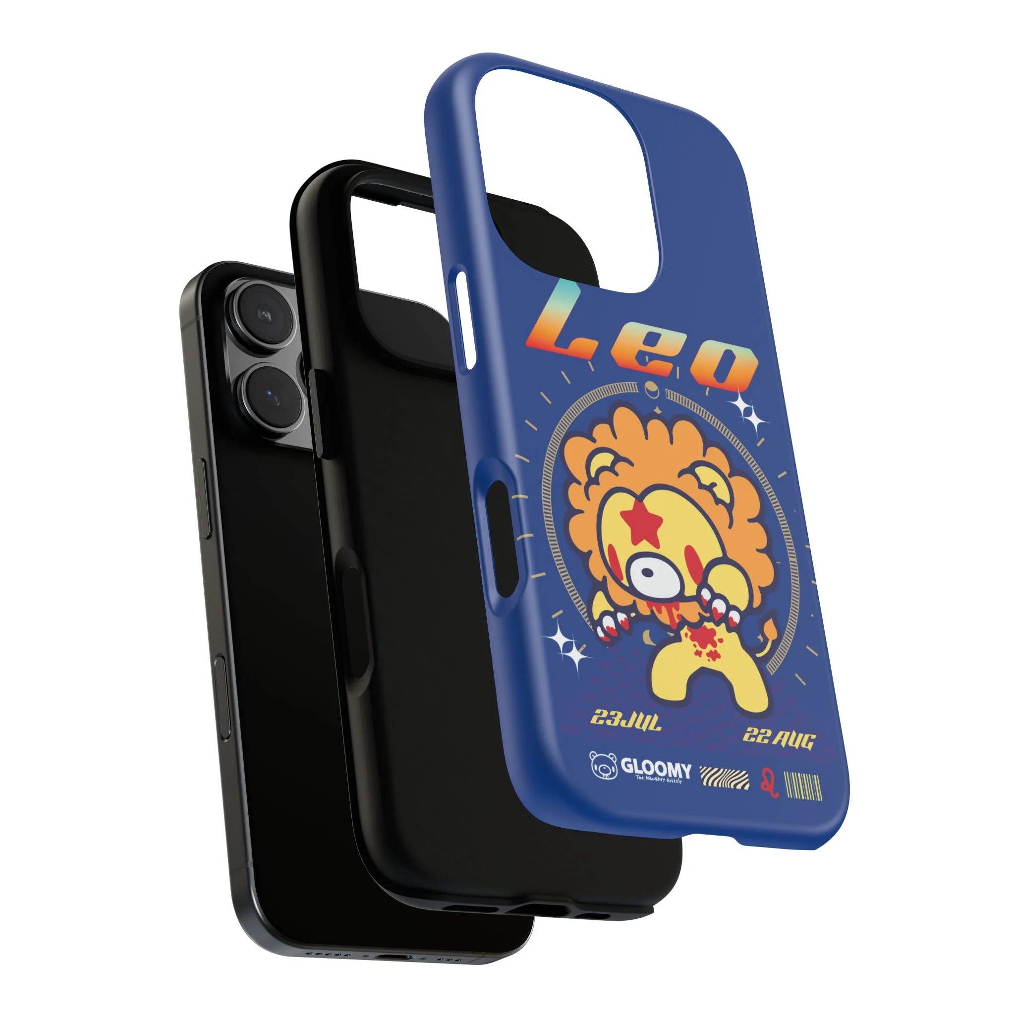 Zodiac Leo gloomy bear Phone Case - Image 221