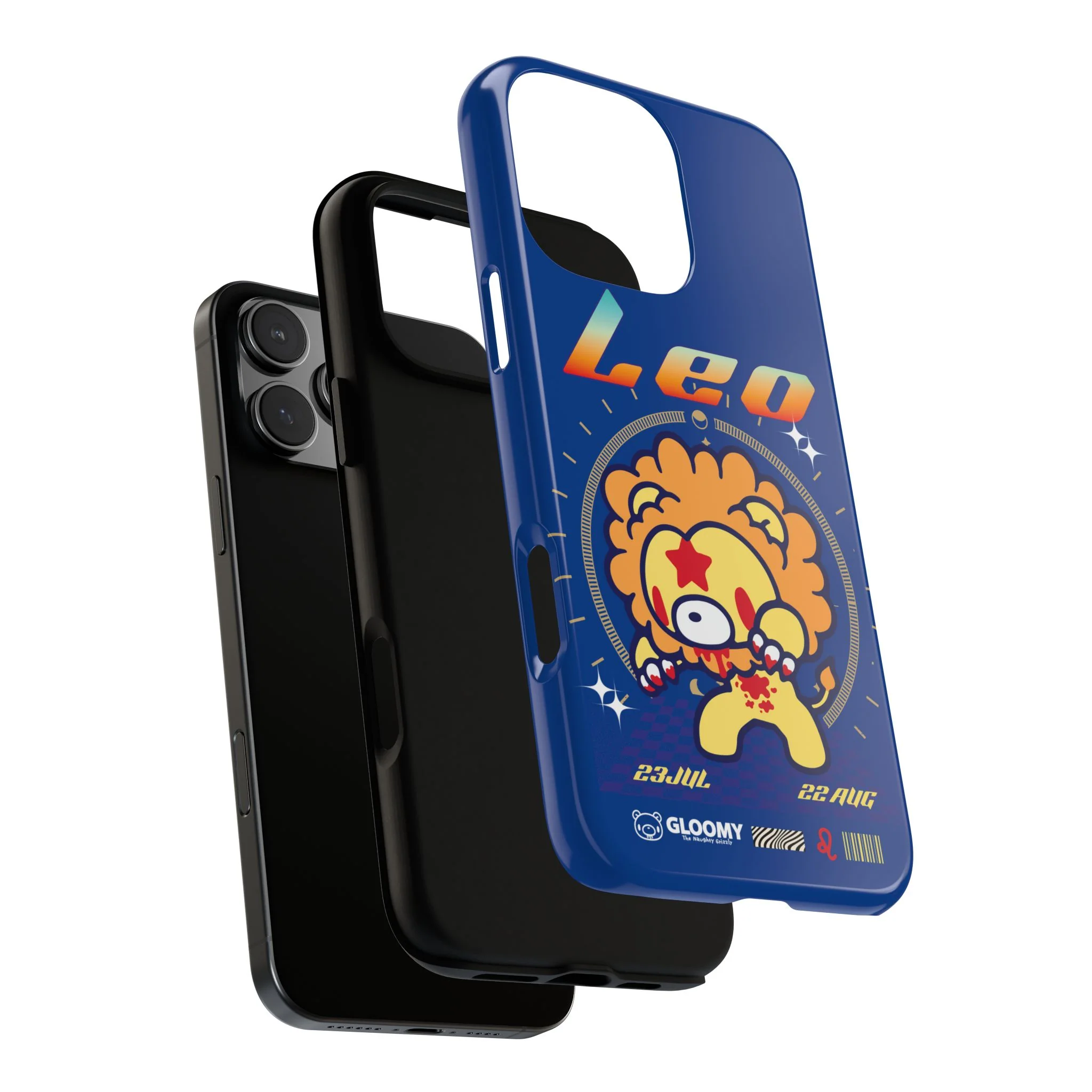 Zodiac Leo gloomy bear Phone Case - Image 224