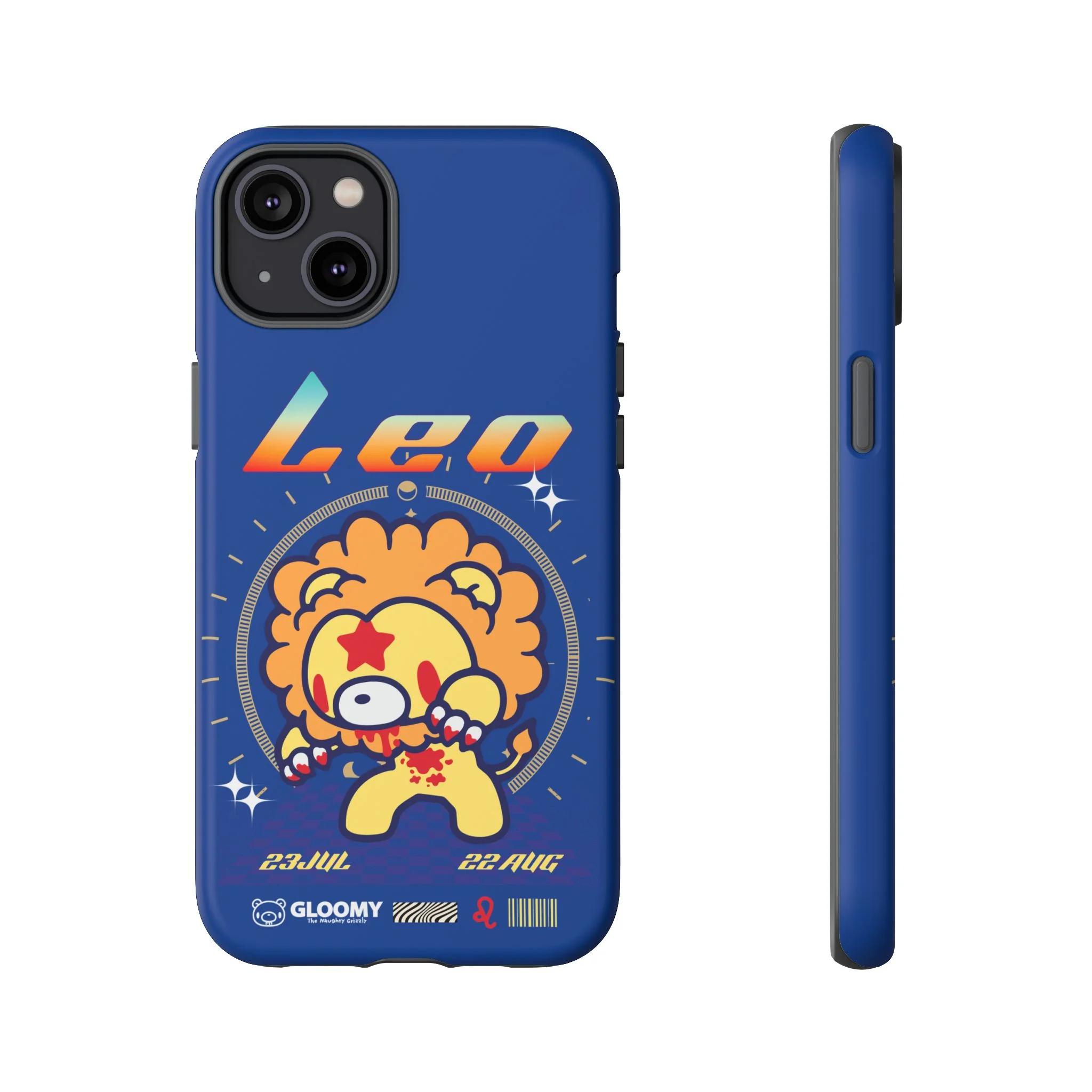 Zodiac Leo gloomy bear Phone Case - Image 40
