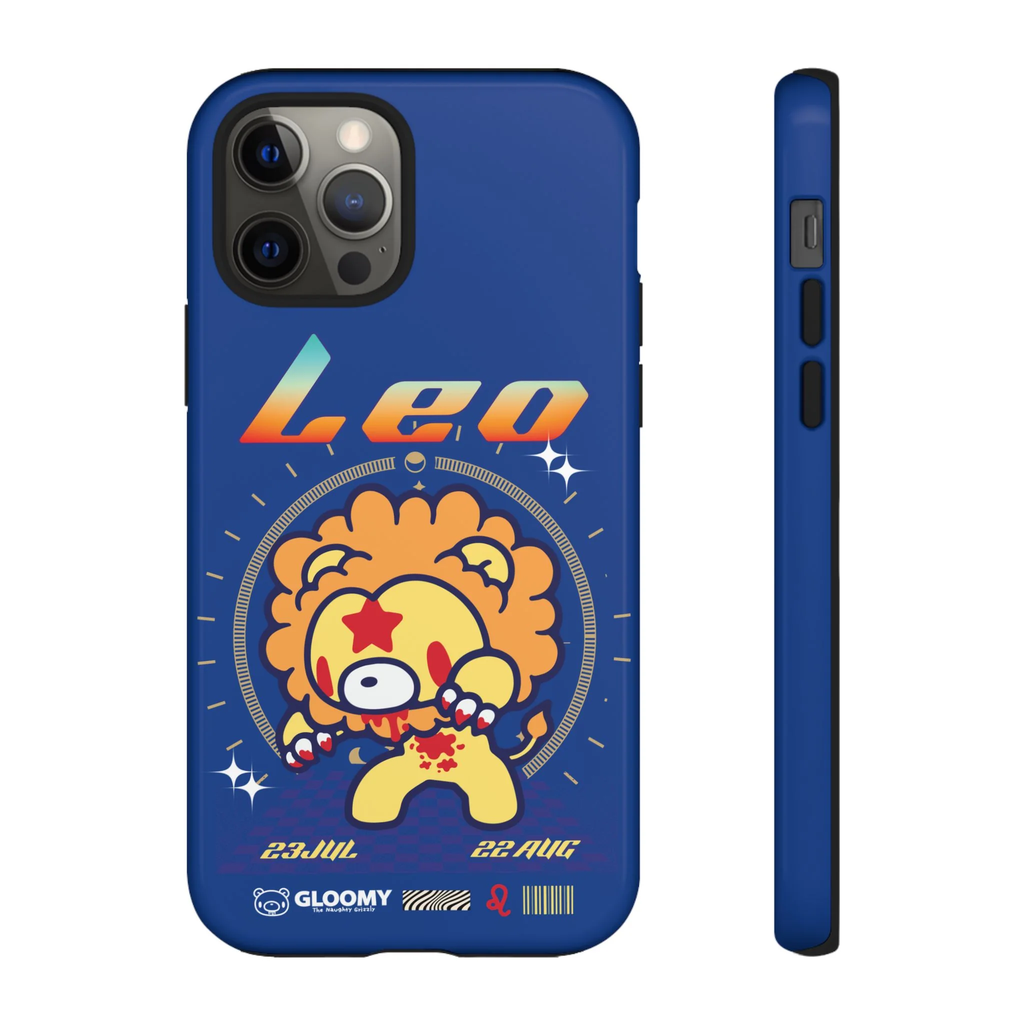 Zodiac Leo gloomy bear Phone Case - Image 5