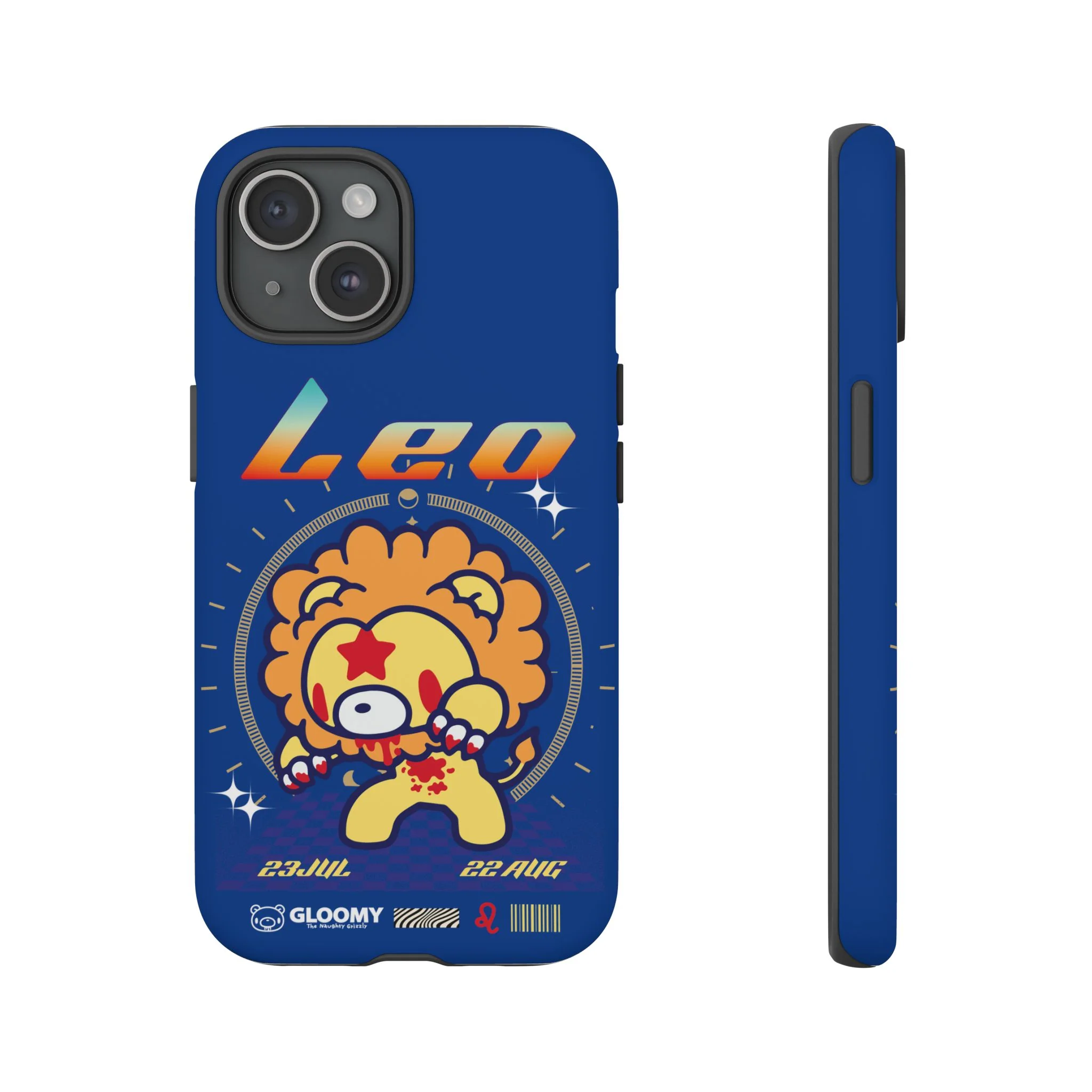 Zodiac Leo gloomy bear Phone Case - Image 54