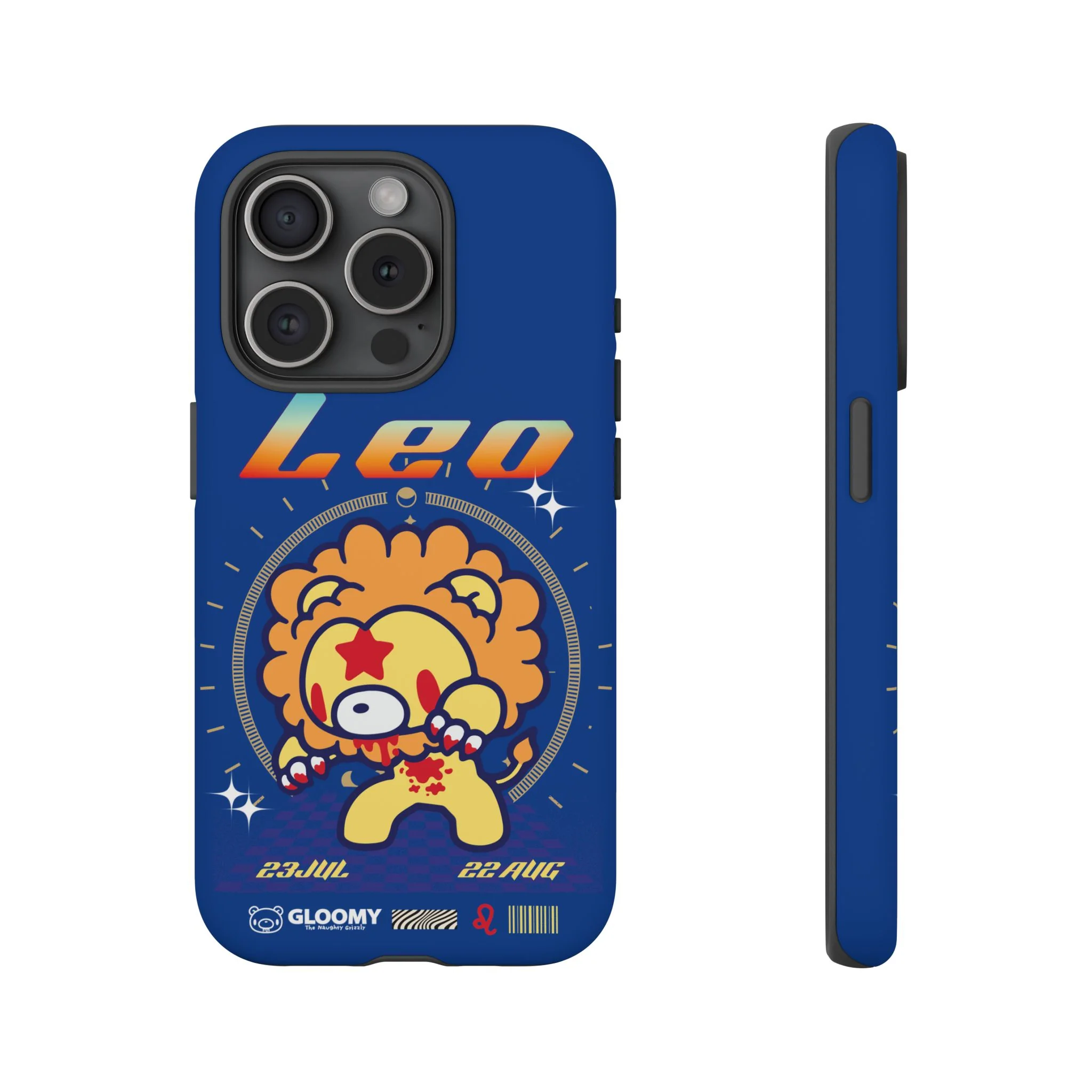 Zodiac Leo gloomy bear Phone Case - Image 58