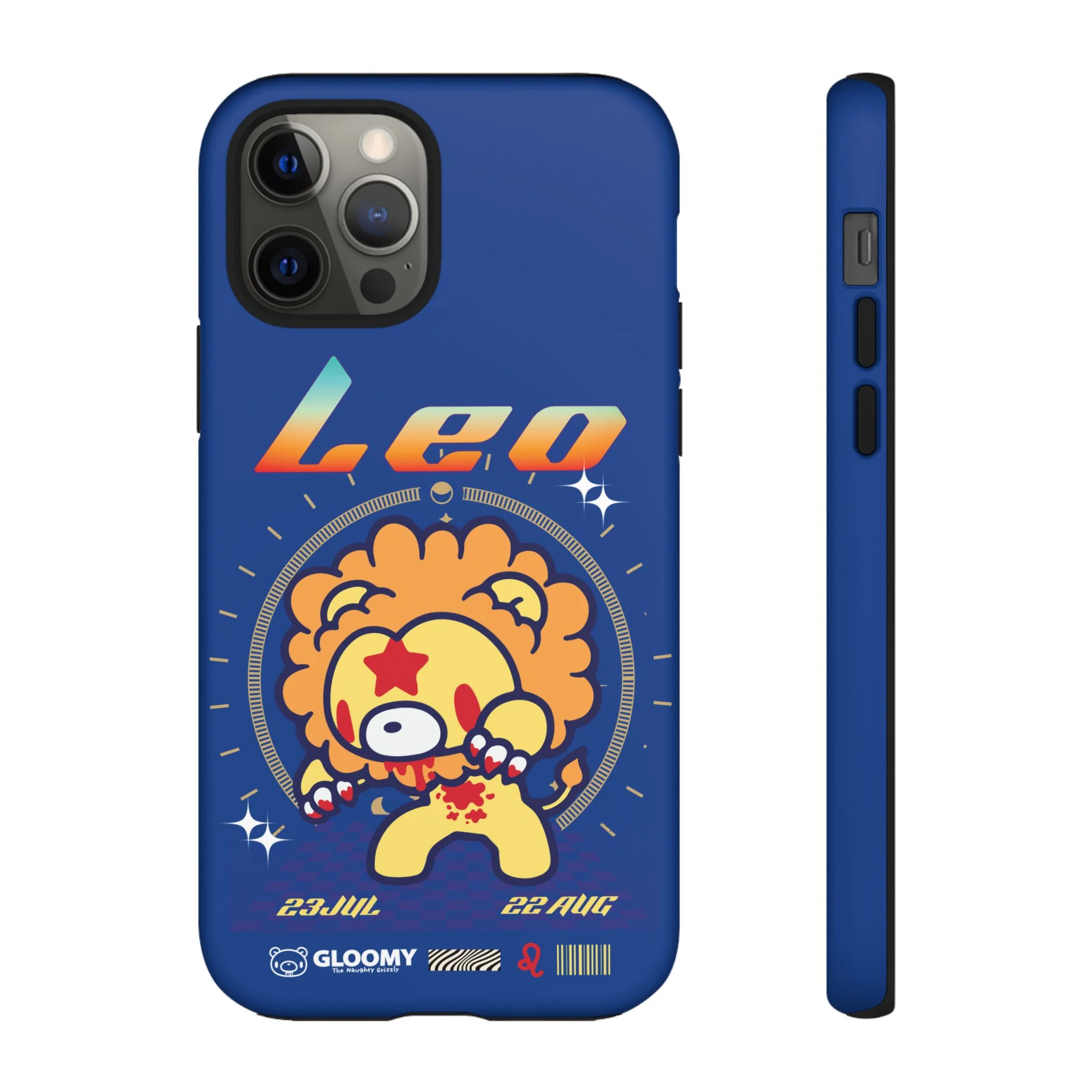 Zodiac Leo gloomy bear Phone Case - Image 6