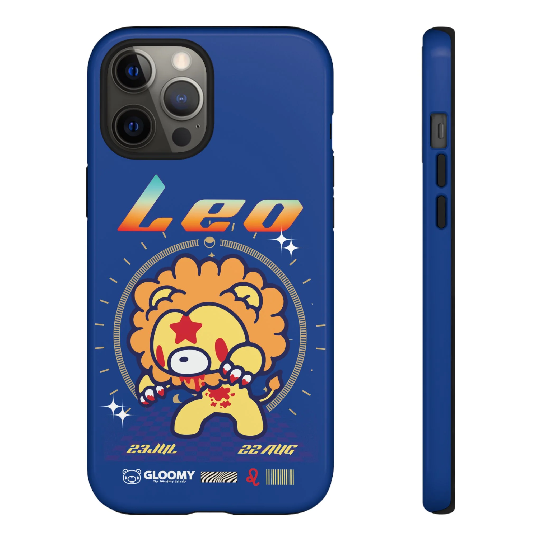 Zodiac Leo gloomy bear Phone Case - Image 7